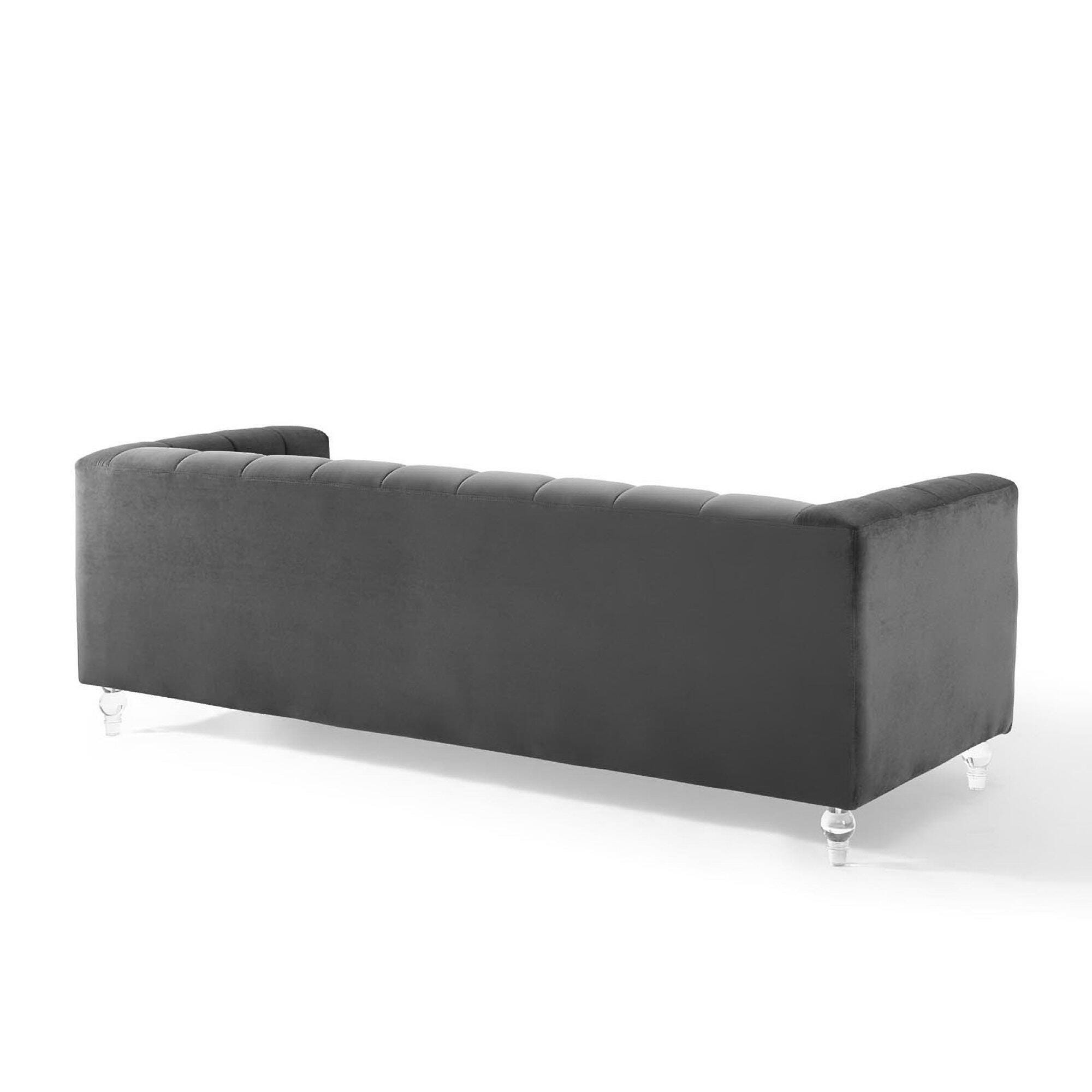 Modway Mesmer Sofa, Gray, large