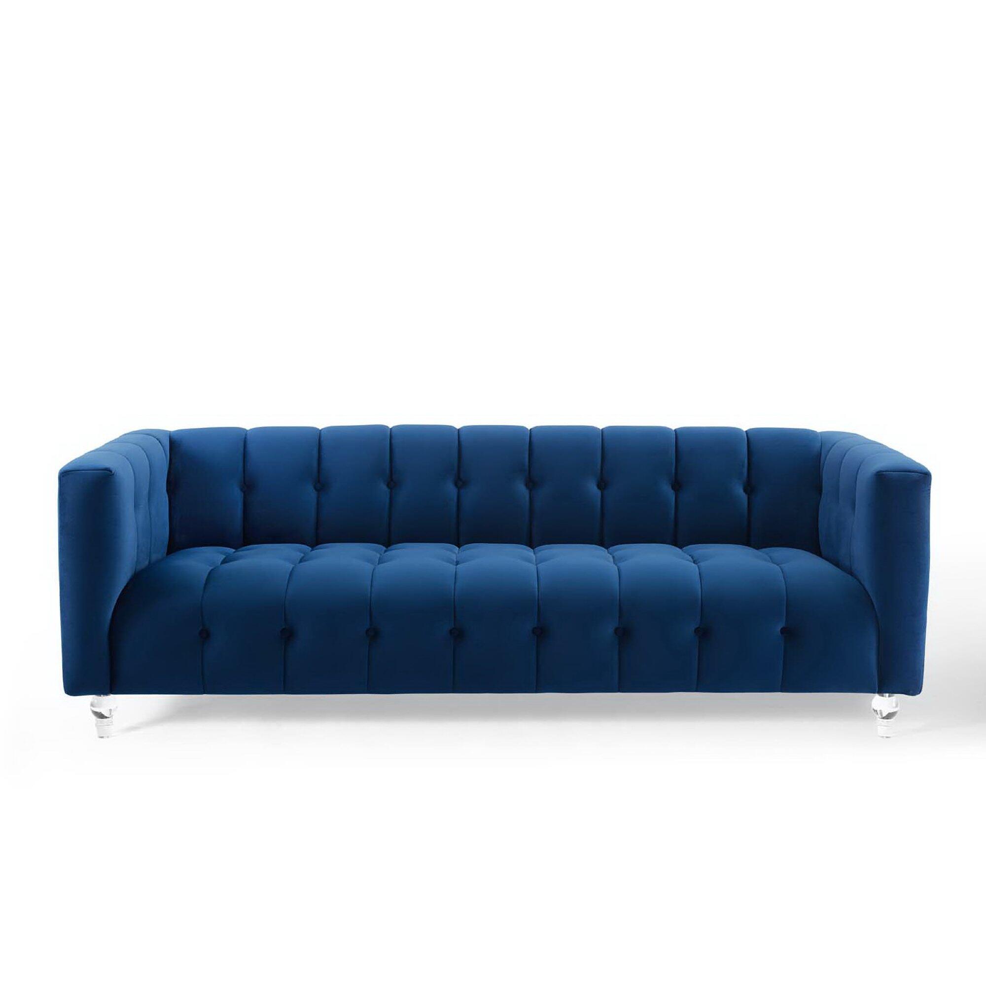Modway Mesmer Sofa, Navy, large