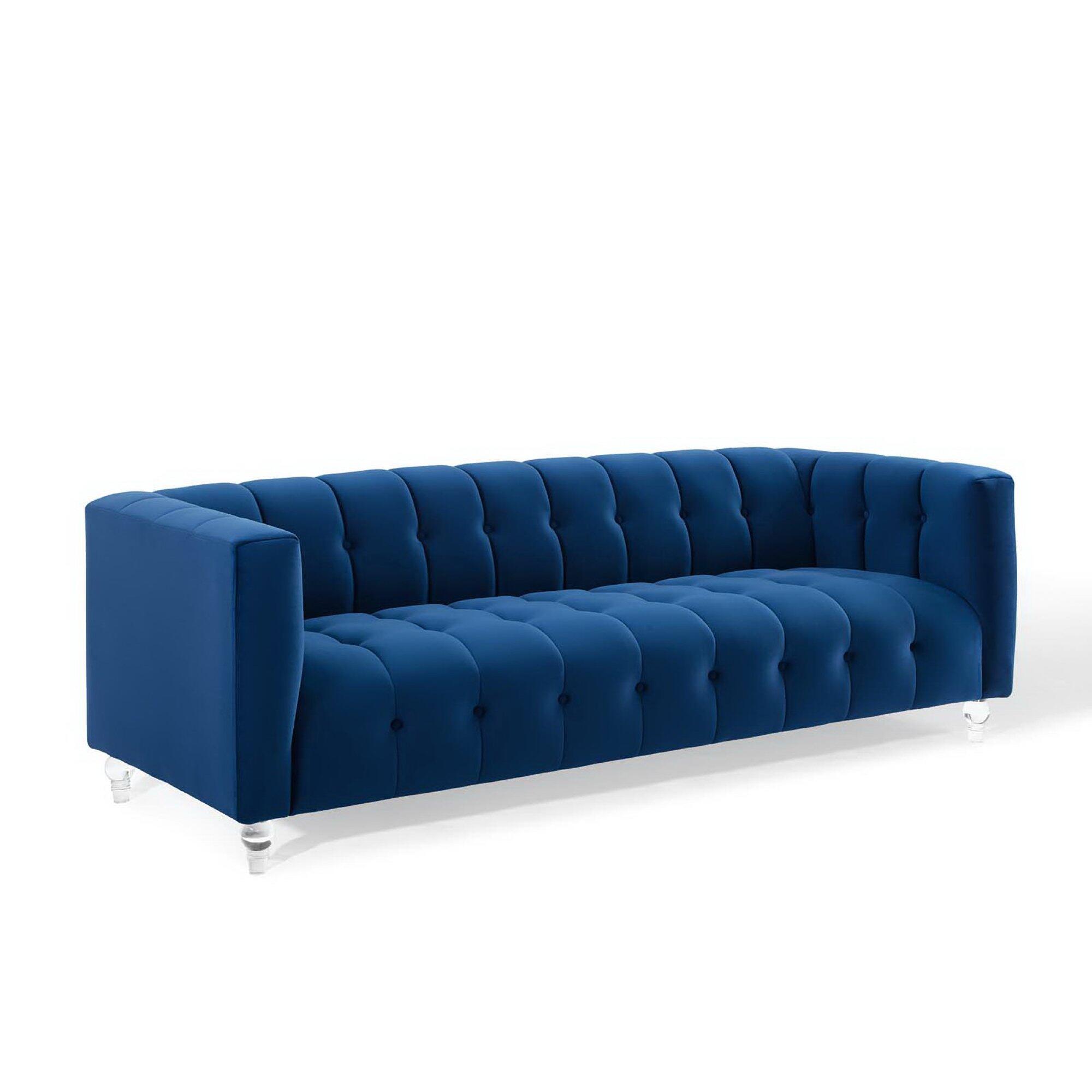 Modway Mesmer Sofa, Navy, large