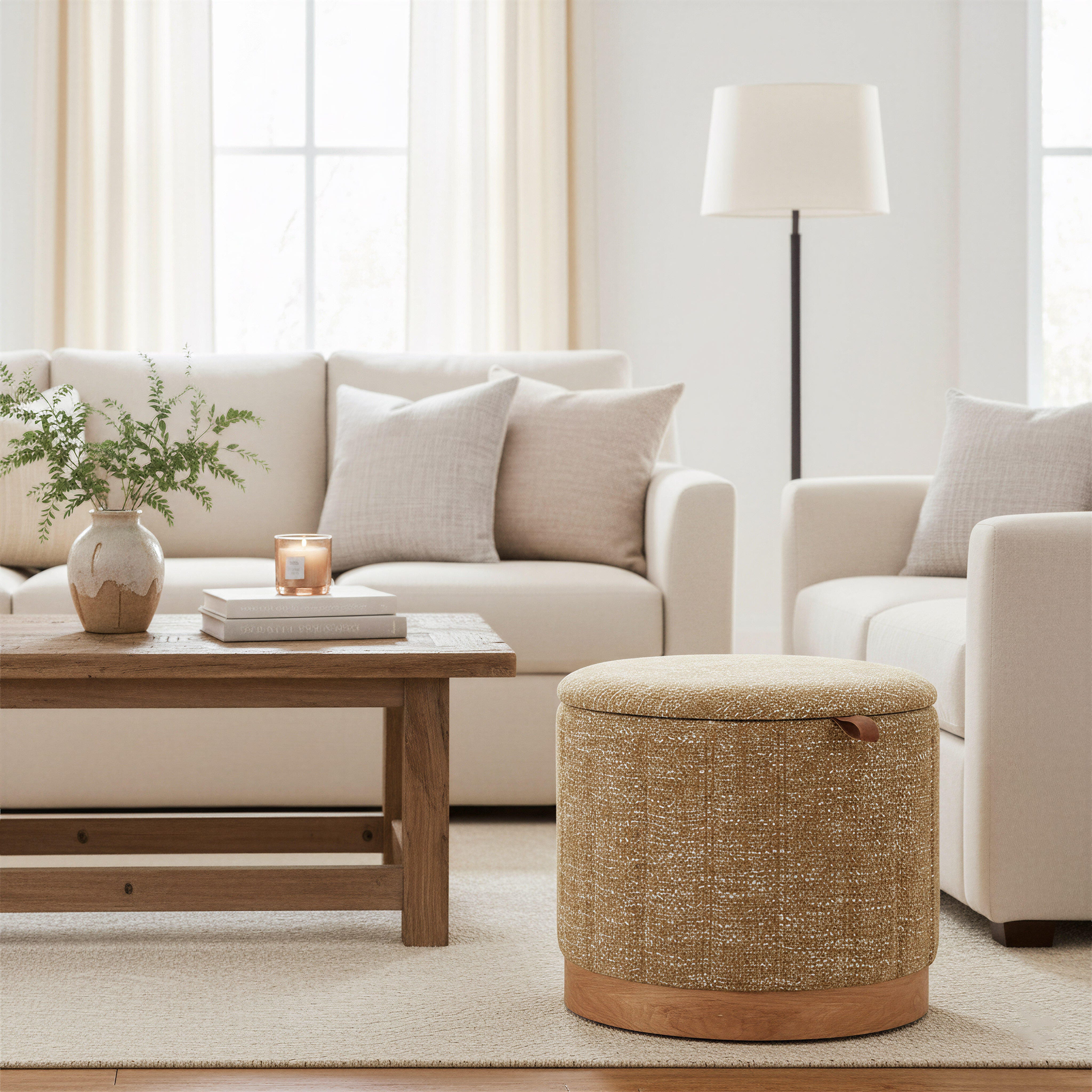 Erika Home Fije Ottoman with  Storage, , rollover