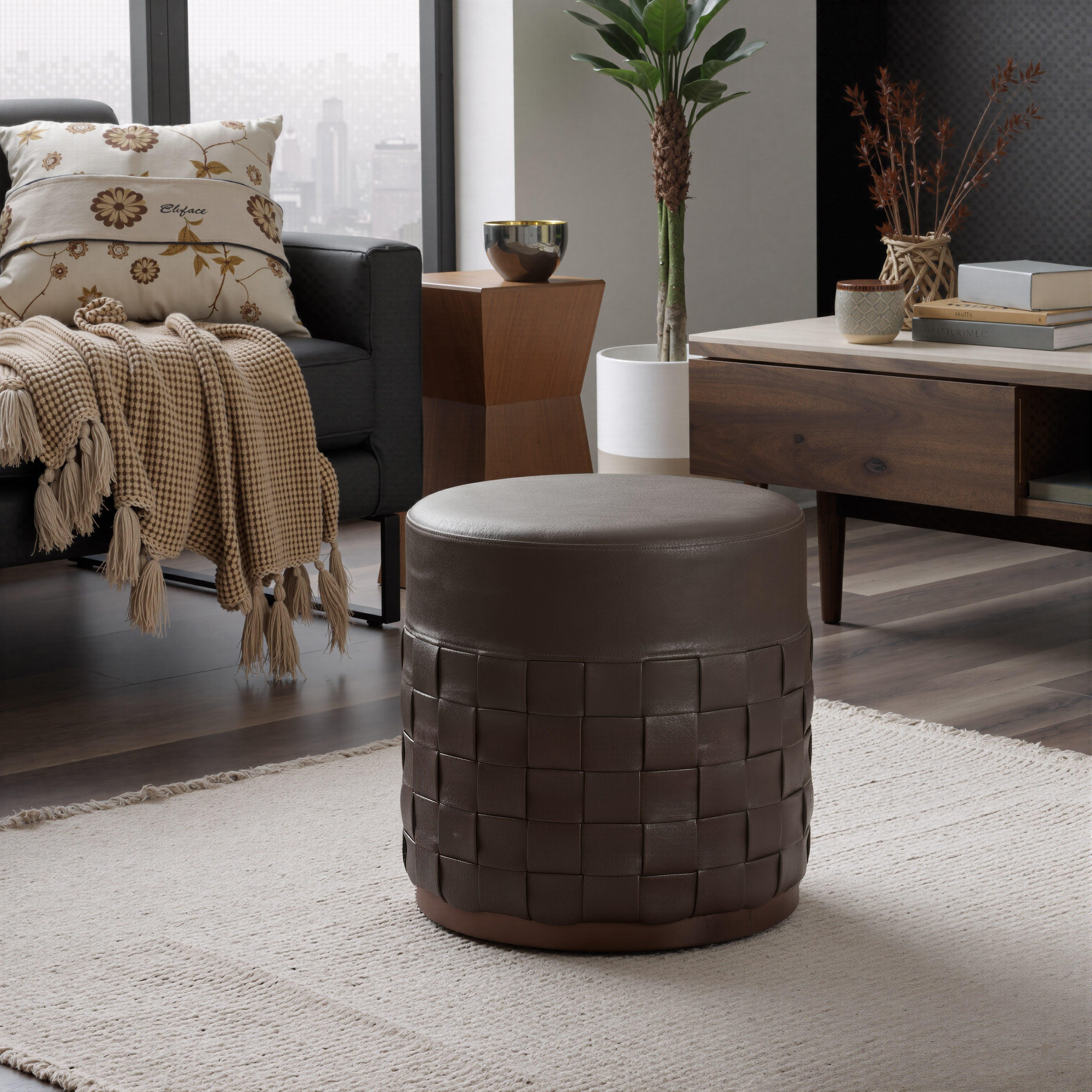 Erika Home Filo Ottoman