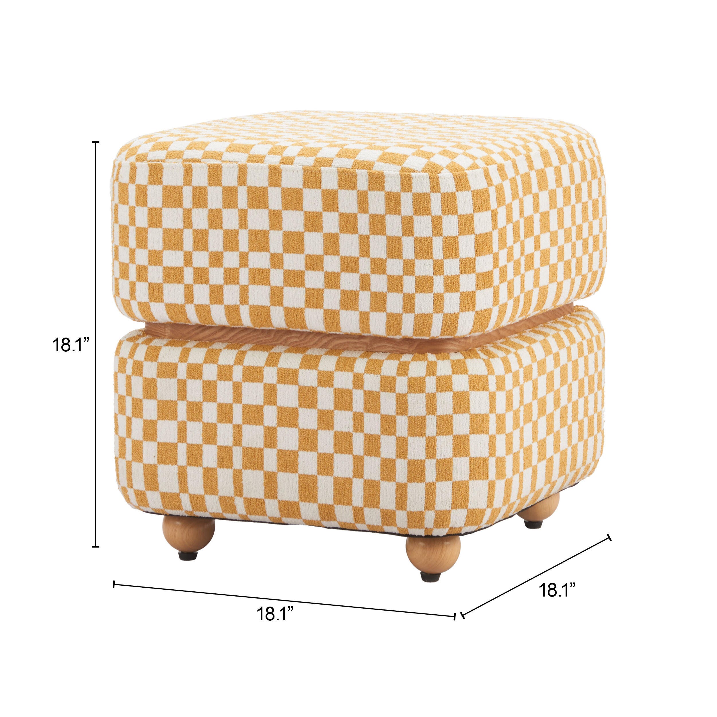 Erika Home Haki Ottoman, , large
