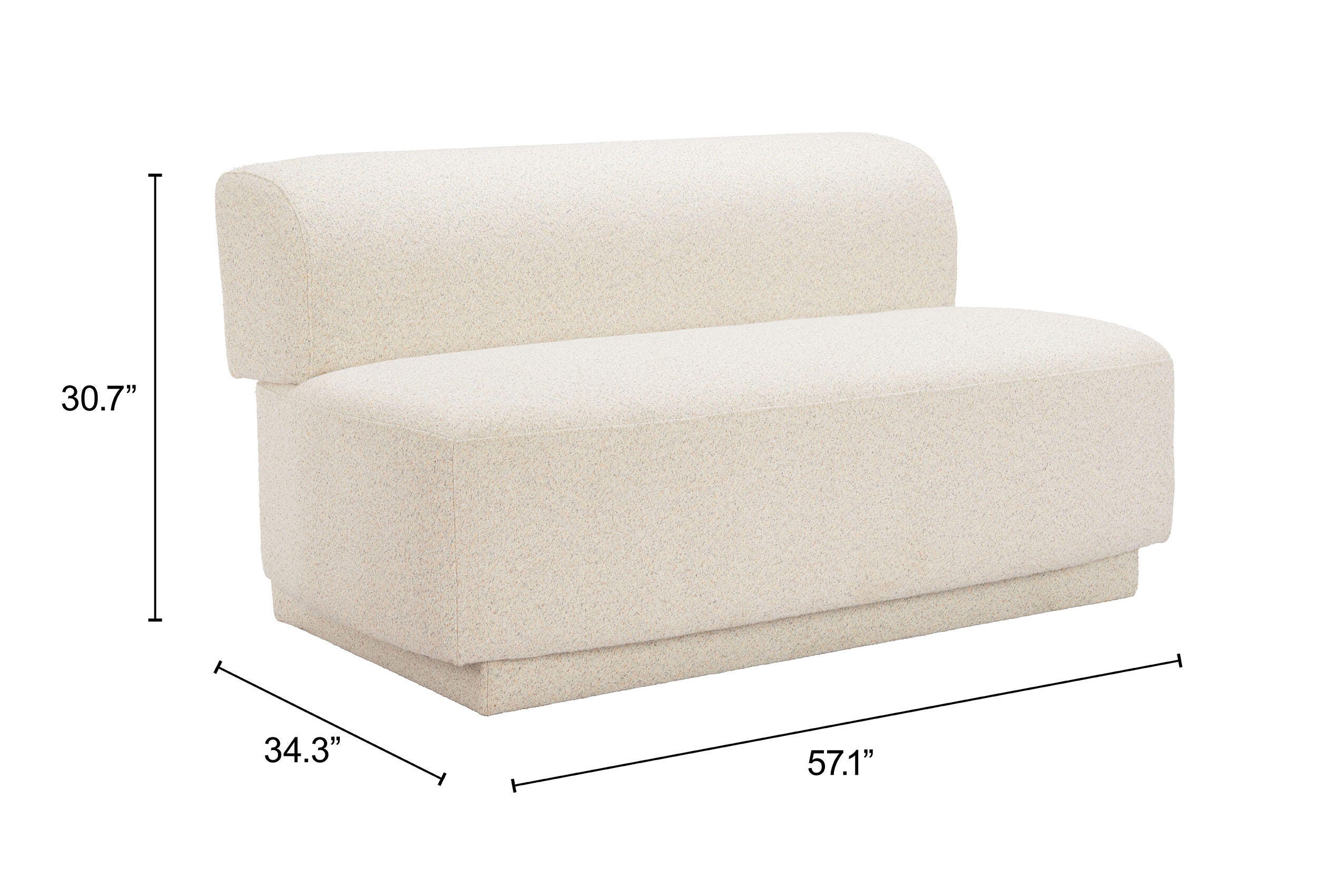 Erika Home Anese Loveseat, , large