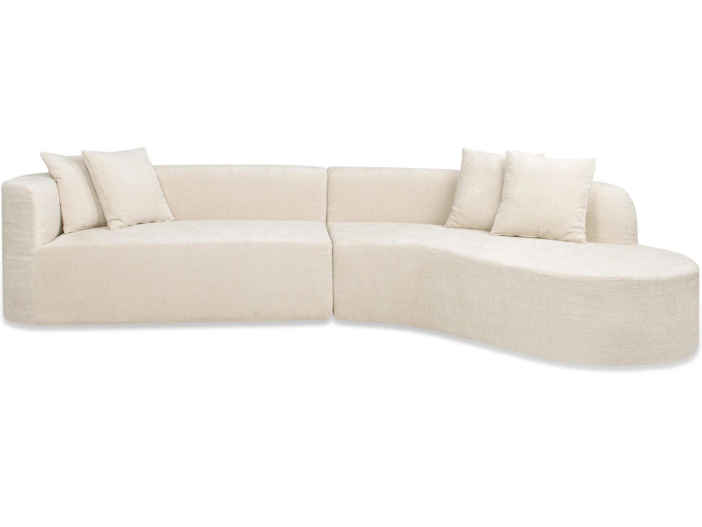 Jennifer Taylor Home Mallory 2-Piece Sectional Sofa, , large