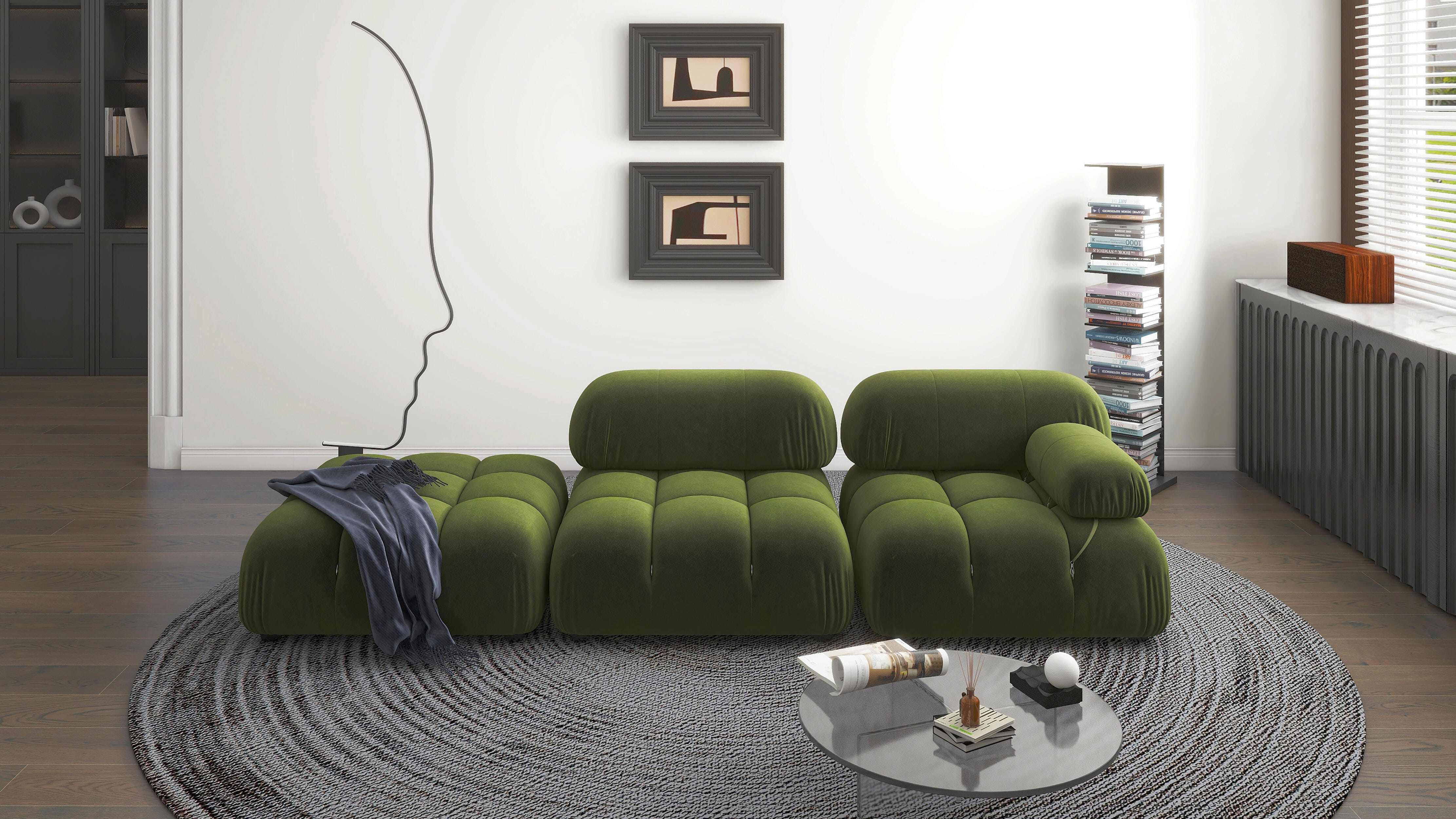 Jennifer Taylor Home Marcel Sofa Chaise, , large