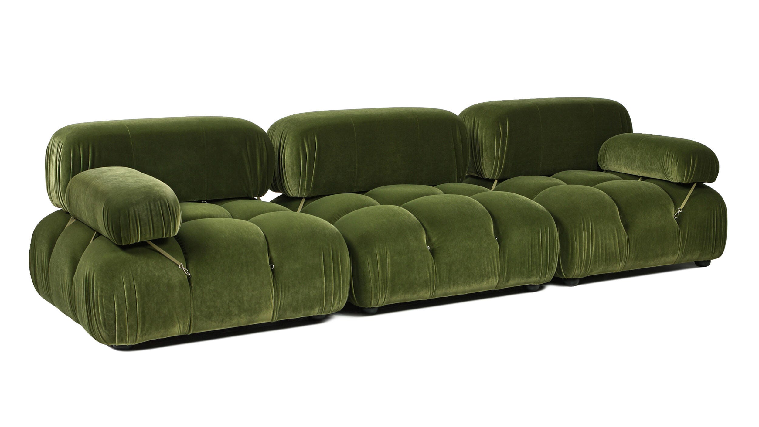Jennifer Taylor Home Marcel Sofa, Olive Green, large