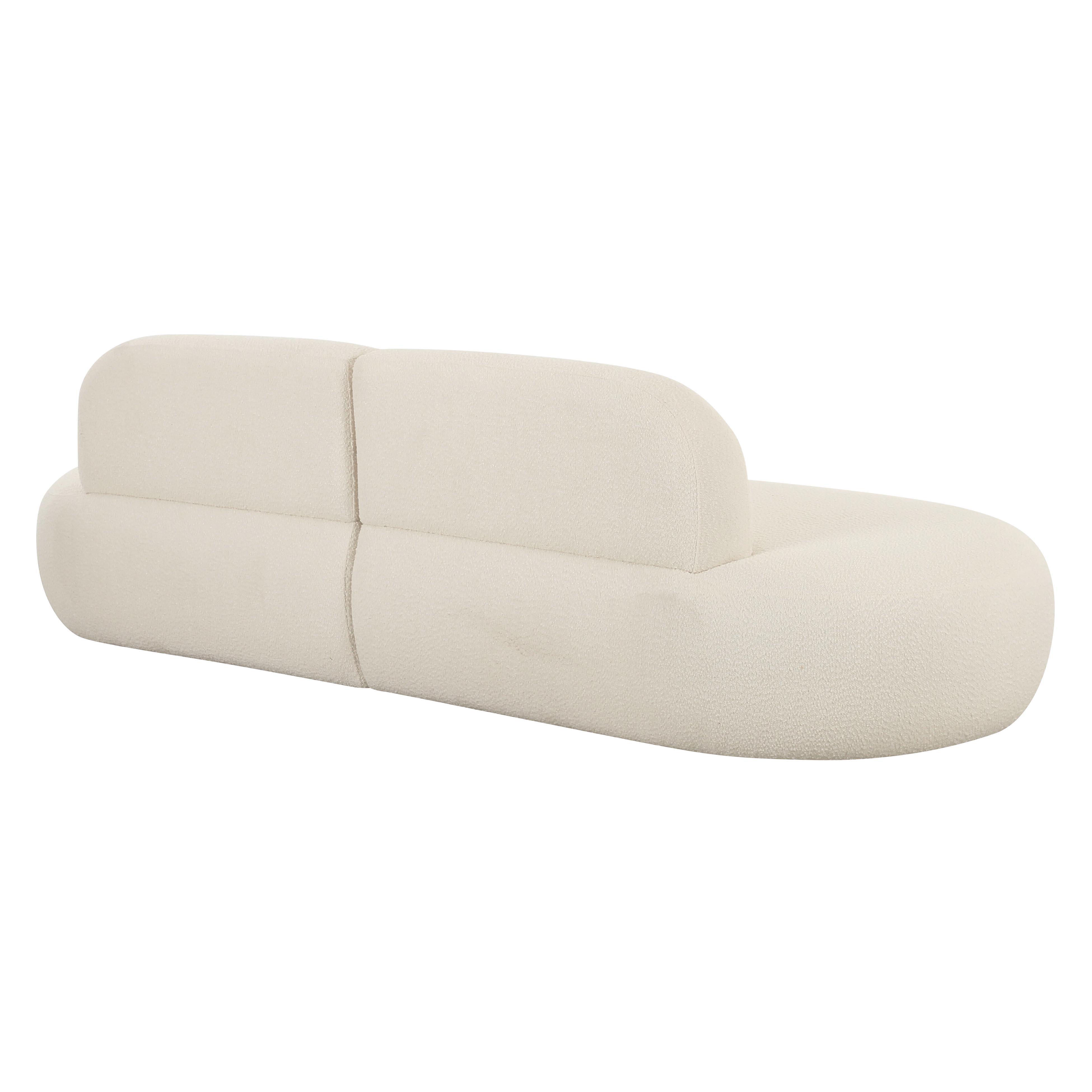 TOV Furniture Broohah Sofa, Cream, large