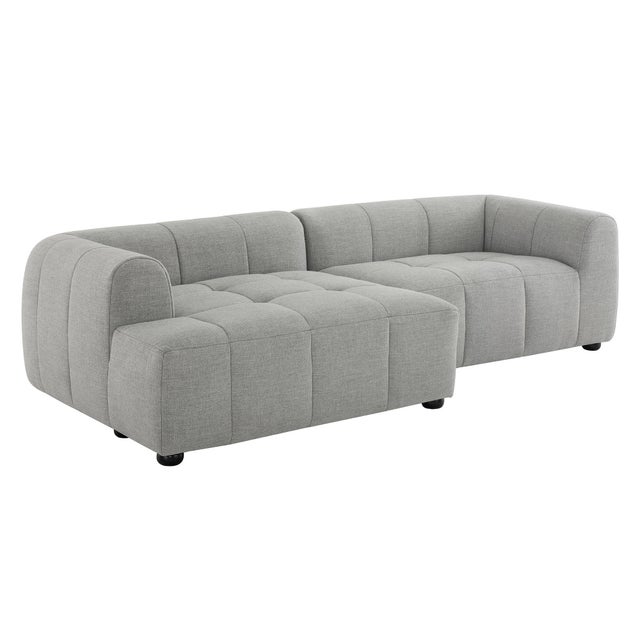 Modway Liana 2-Piece Sectional with Chaise