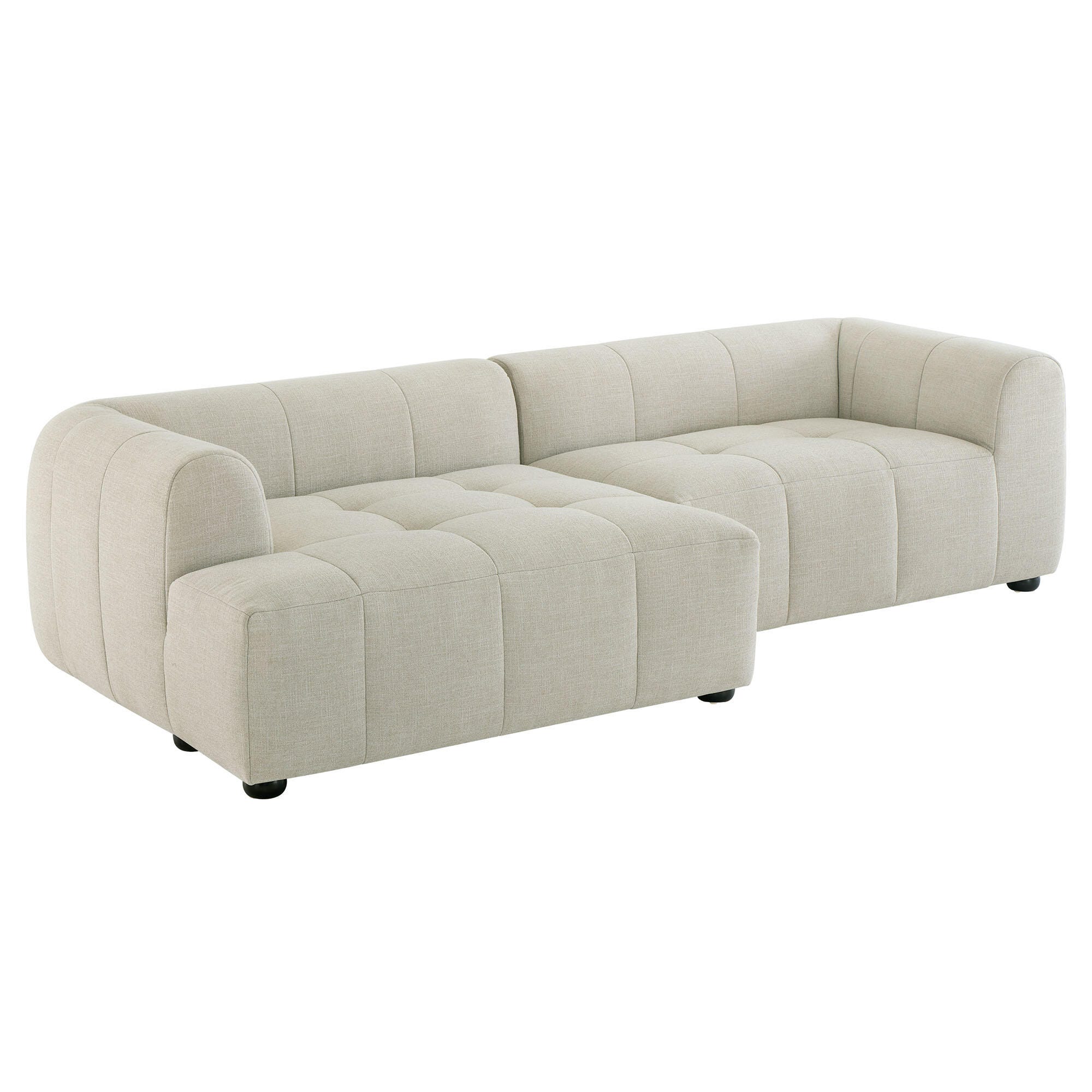Modway Liana 2-Piece Sectional with Chaise