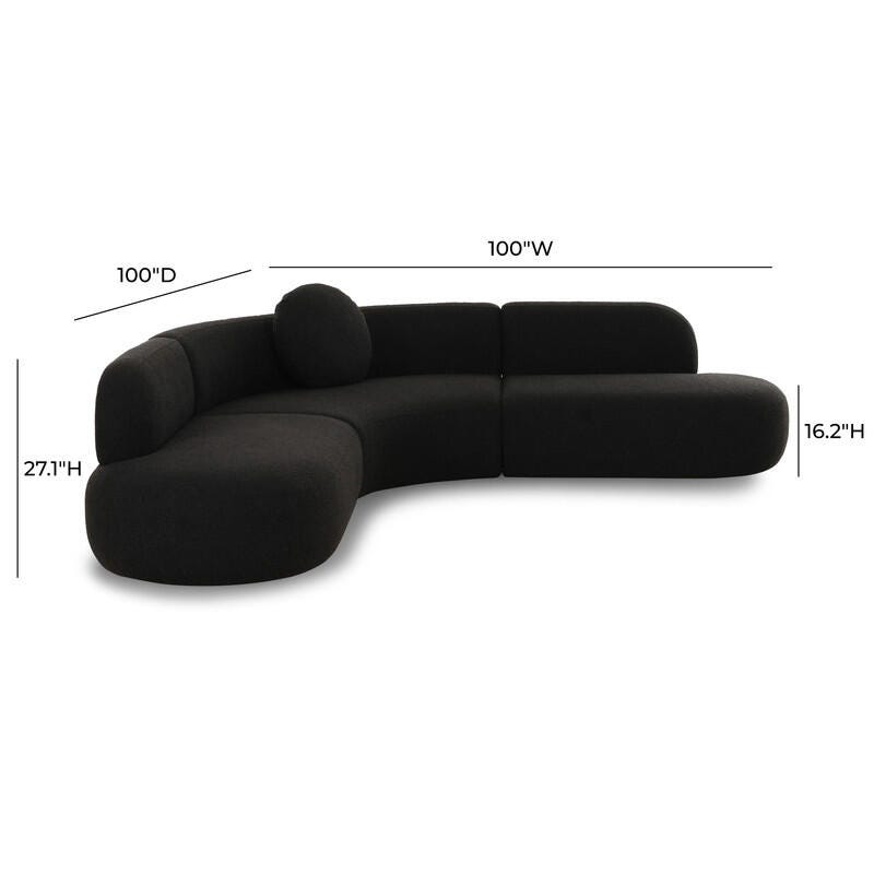 TOV Furniture Broohah 3-Piece Sectional, , large