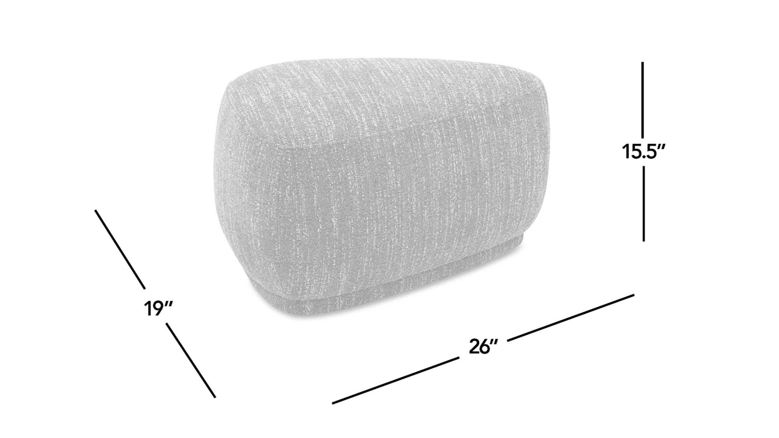 Jennifer Taylor Home Pebble Ottoman Set, , large