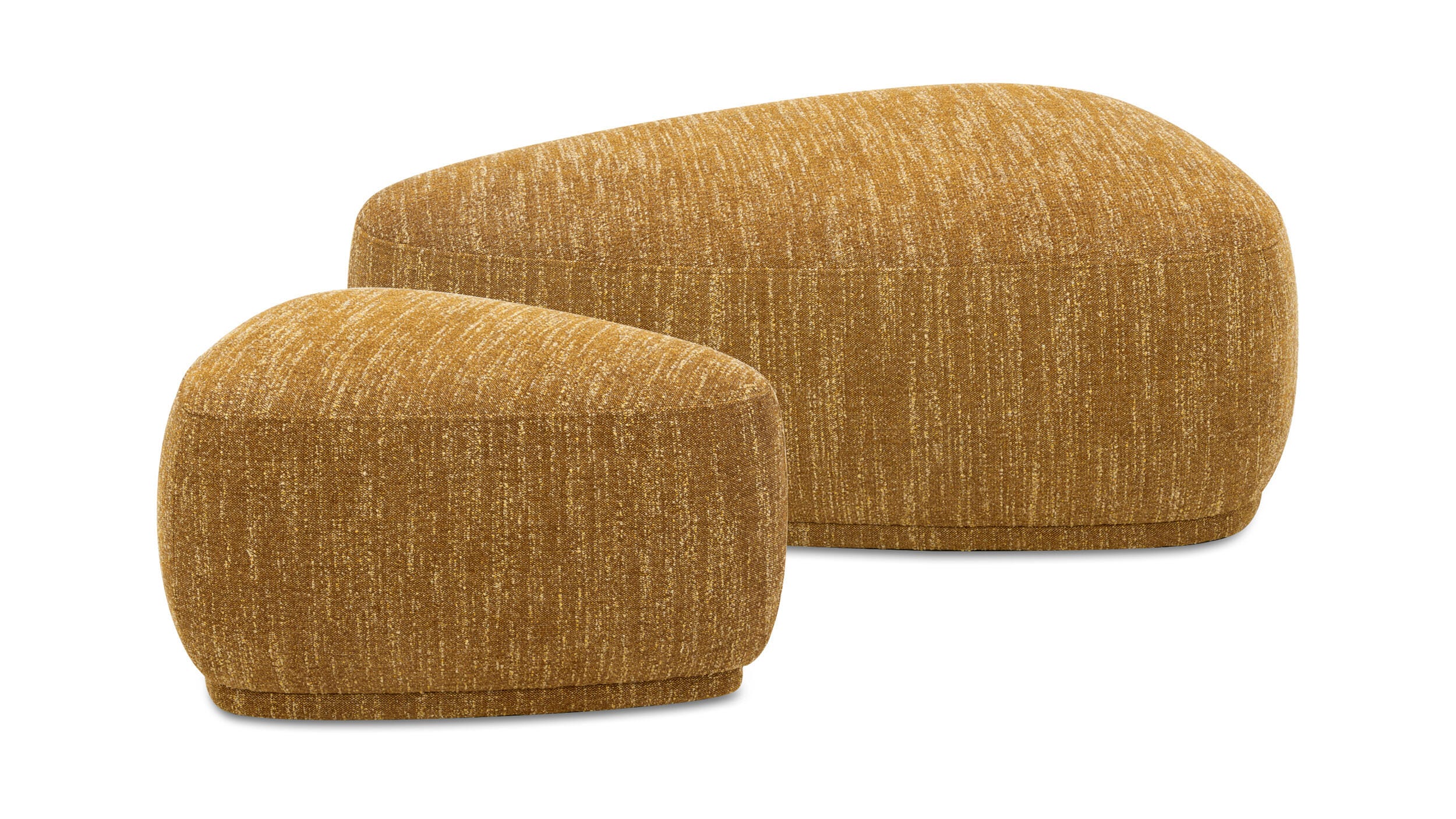Jennifer Taylor Home Pebble Triangle Ottoman Set, , large