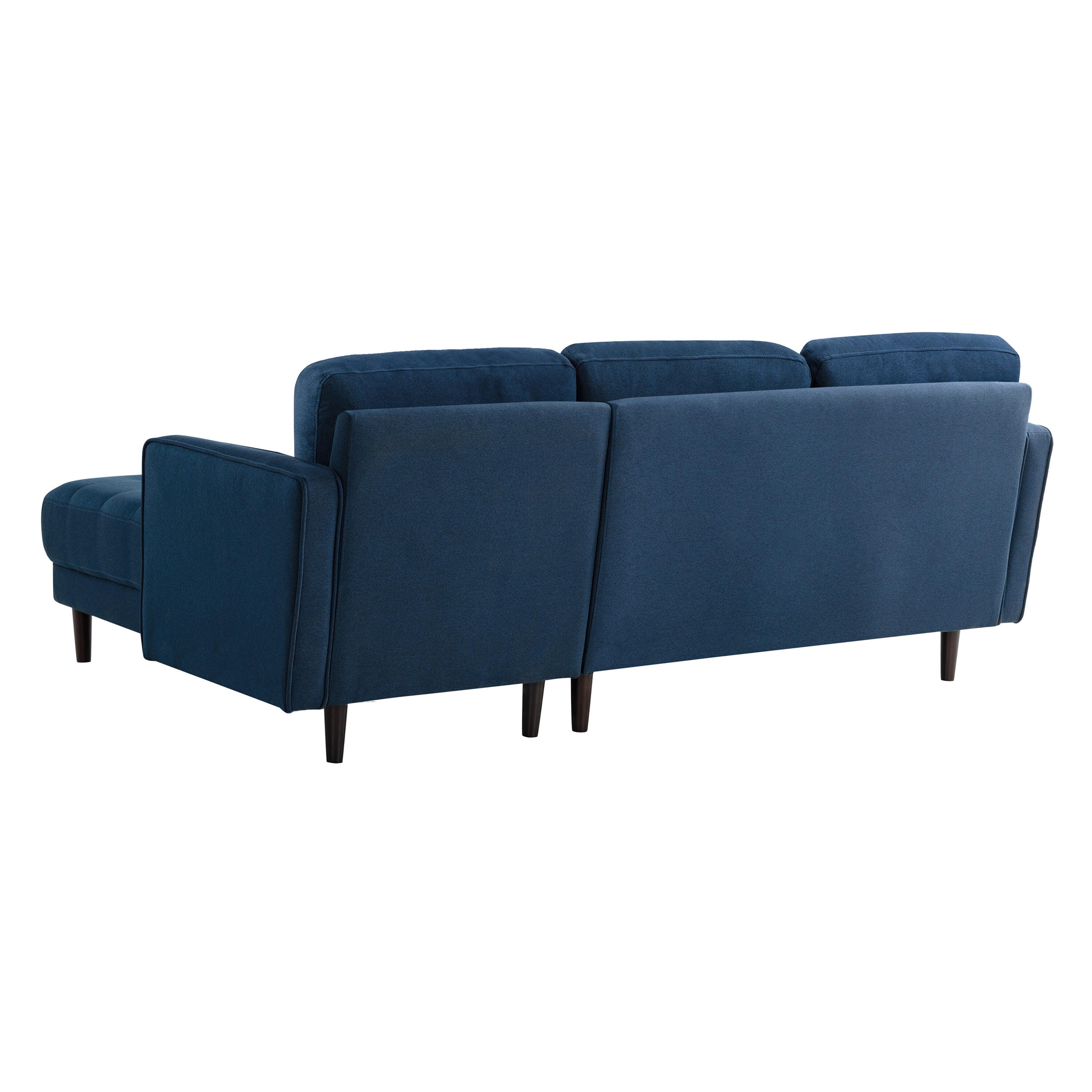 Studio Living Lansing Sectional Futon, Navy, large