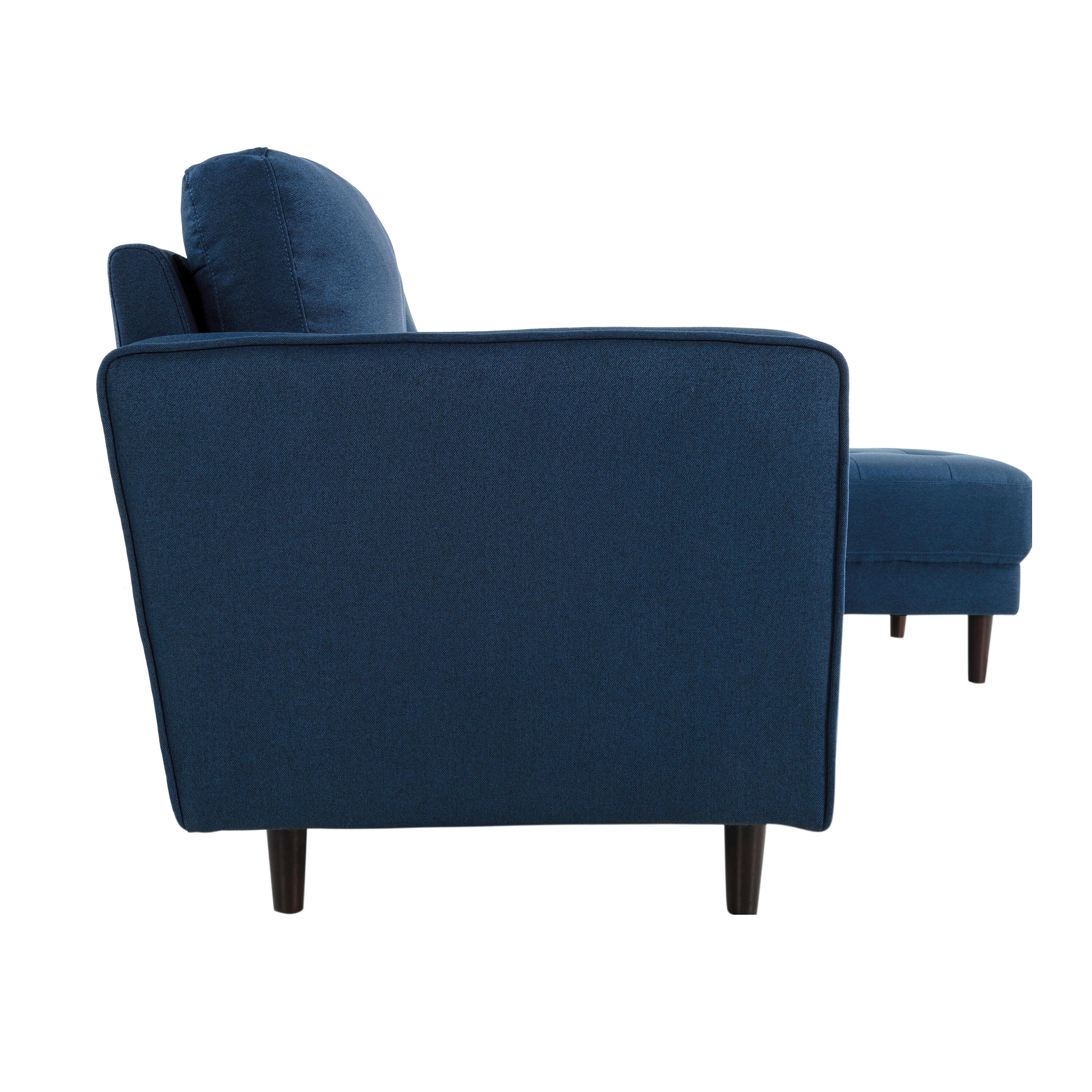 Studio Living Lansing Sectional Futon, Navy, large