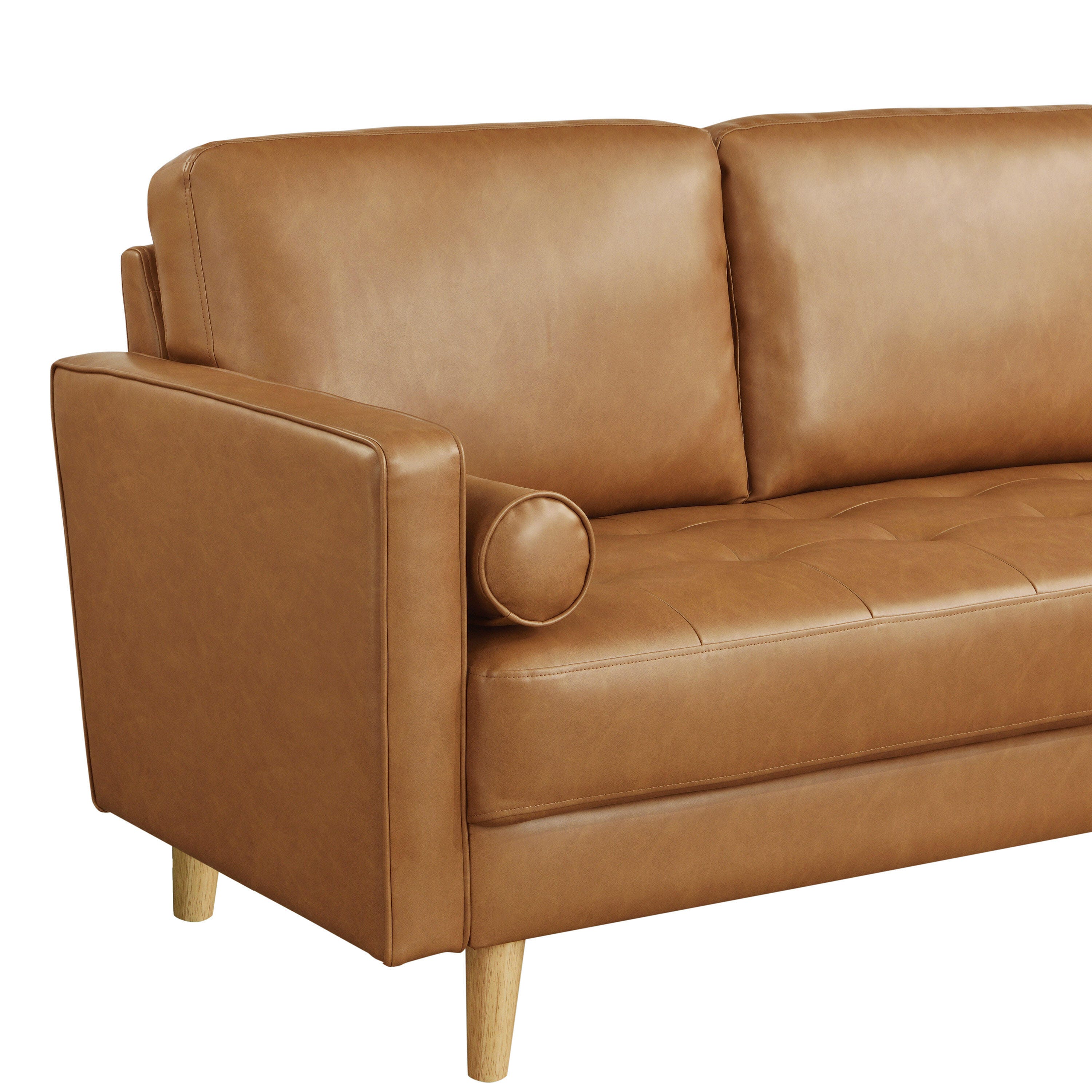 Studio Living Lansing Solid Sectional Futon, , large