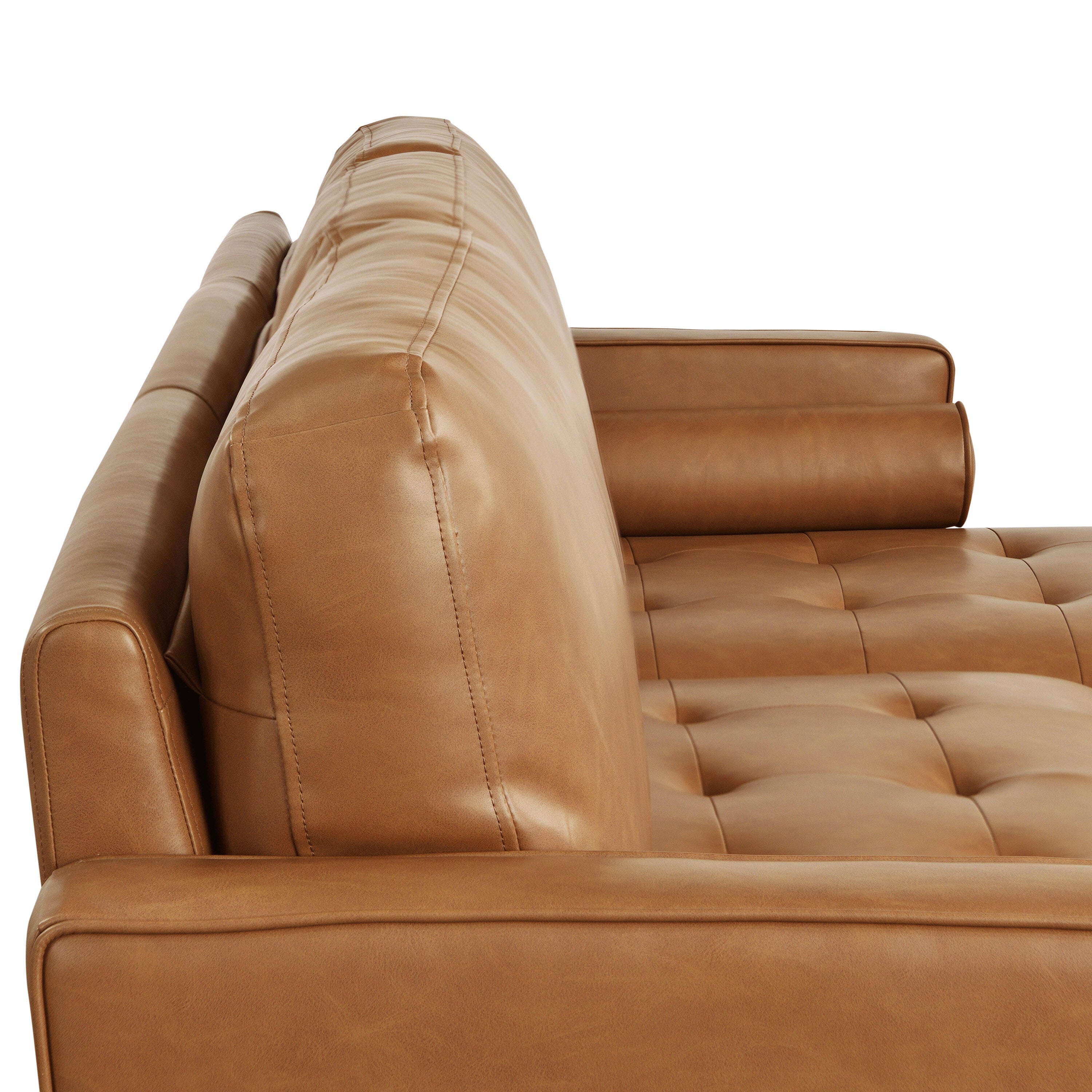 Studio Living Lansing Solid Sectional Futon, , large