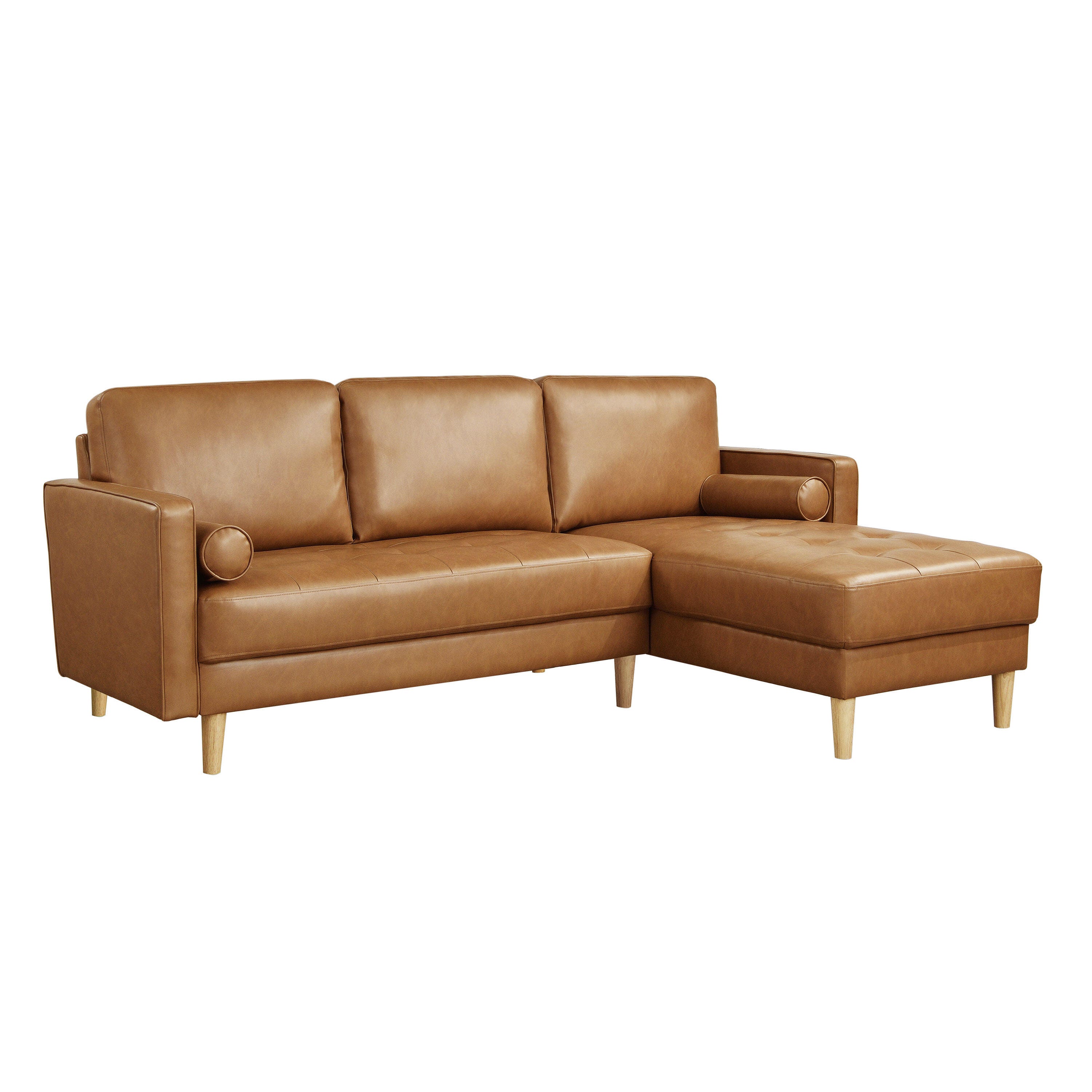 Studio Living Lansing Solid Sectional Futon, , large