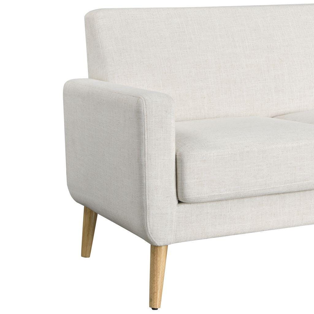 Studio Living Sienna Sectional Futon, Cream, large