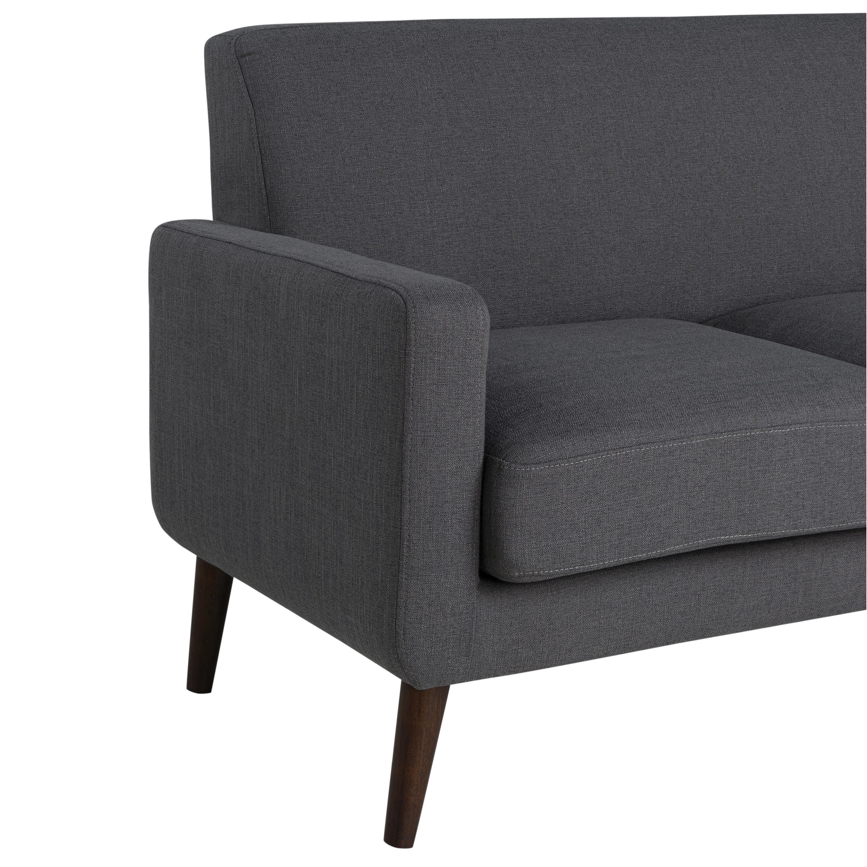 Studio Living Sienna Sectional Futon, Charcoal, large