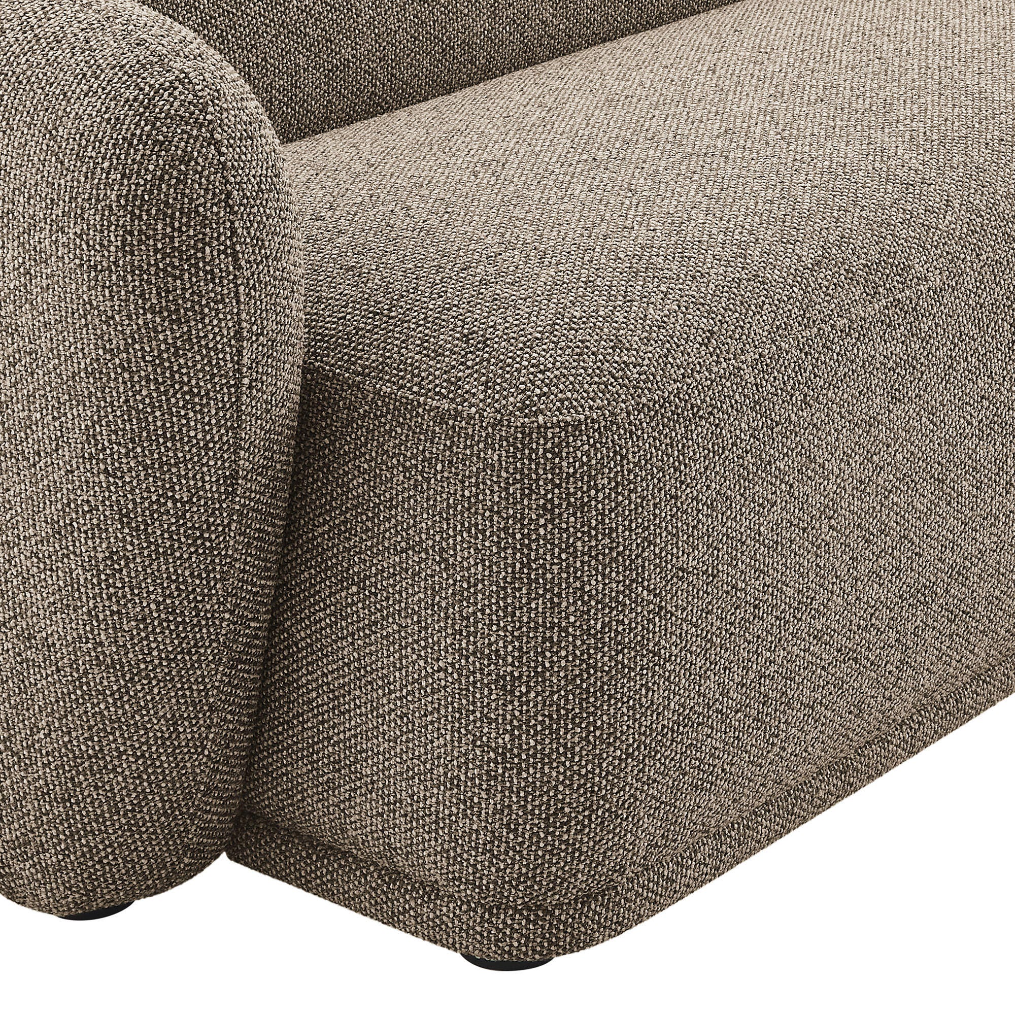 Modway Monica 2-Piece Sectional with Chaise, Earth, large