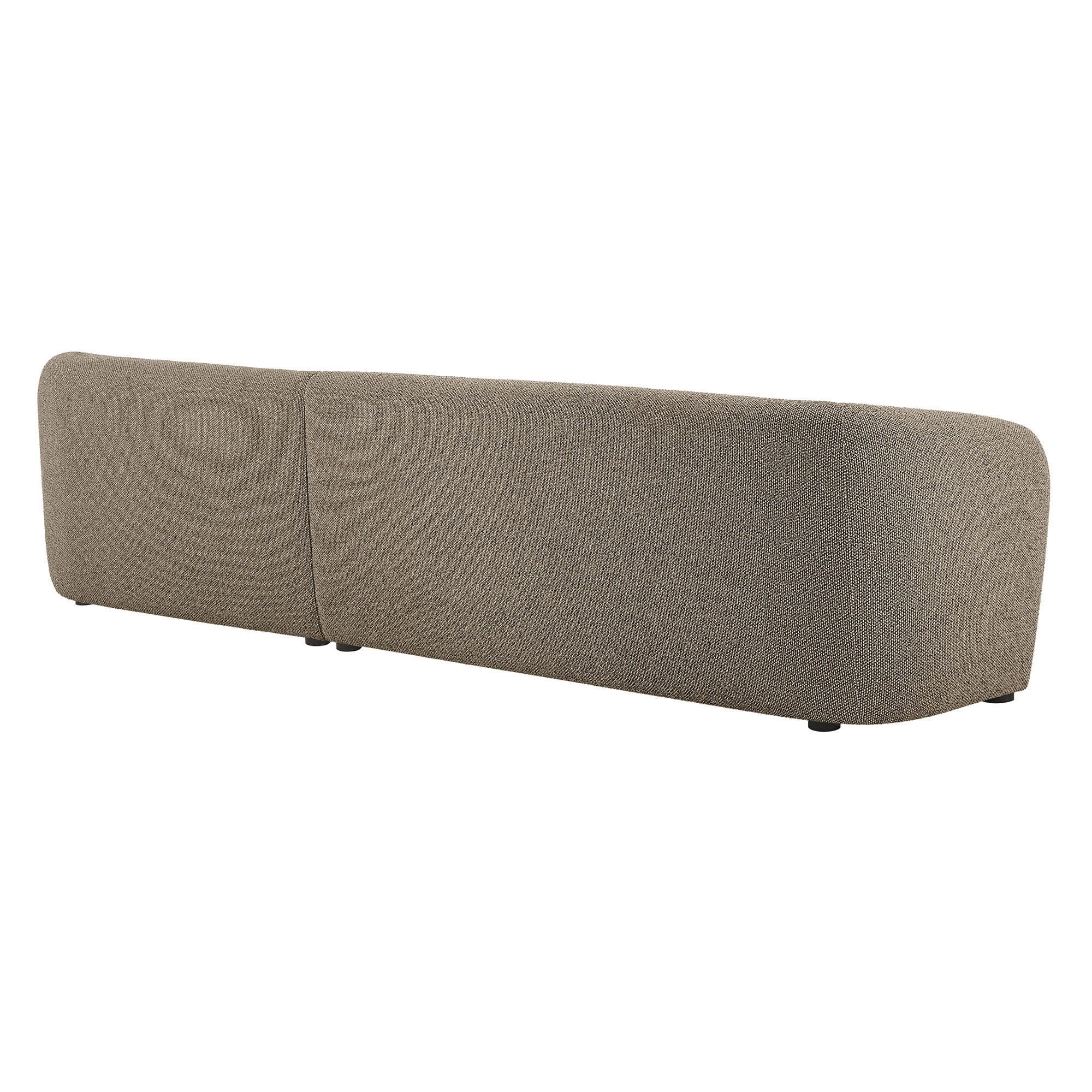 Modway Monica 2-Piece Sectional with Chaise, Earth, large