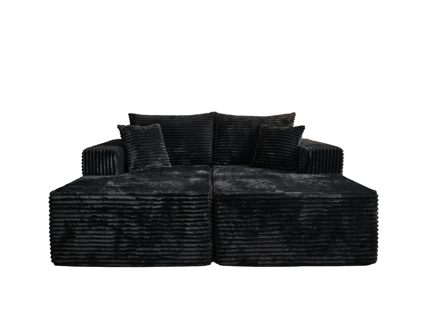 HOMLUX Sofa Sleeper, Black, large