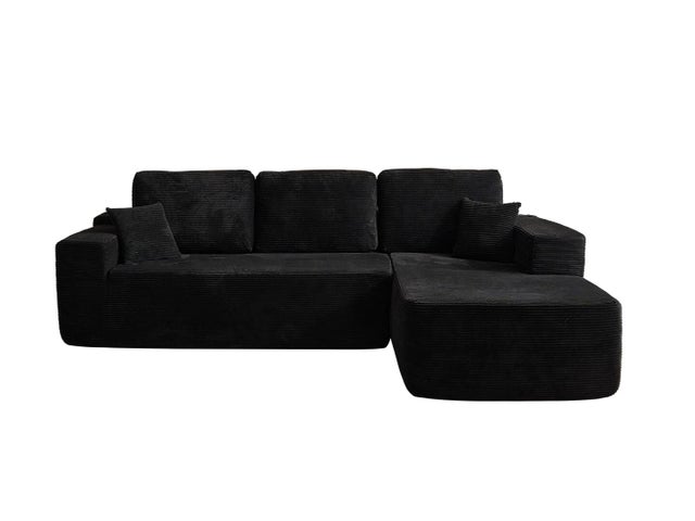 HOMLUX 3-Piece Modular Sofa Chaise