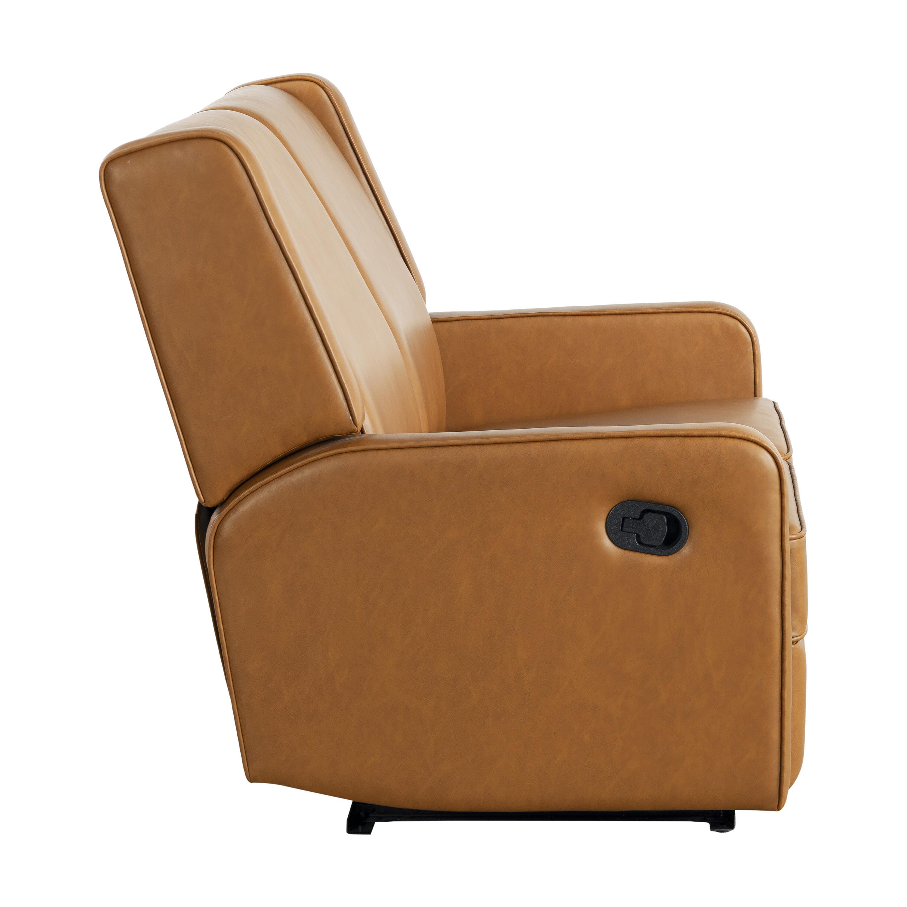Relax-A-Lounger Emerson Manual Reclining Loveseat, Carmel, large