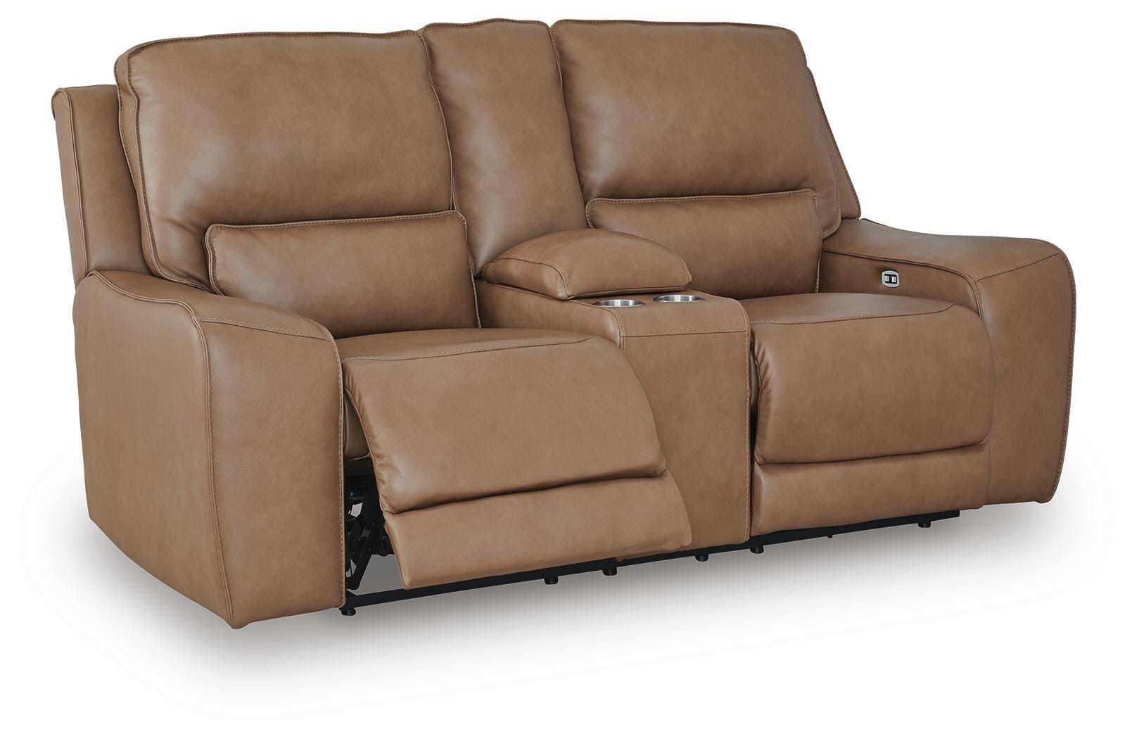 Silverbrooke Power Reclining Loveseat with Console - image 3