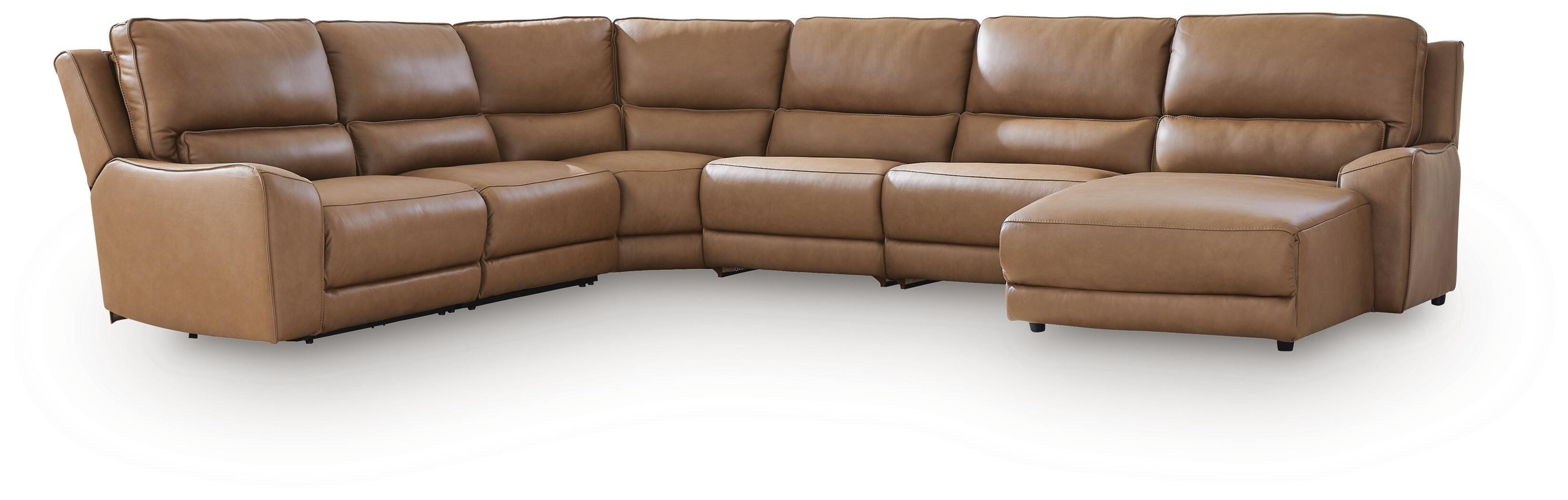 Seccional reclinable Silverbrooke de 6 piezas con chaise longue - image 1