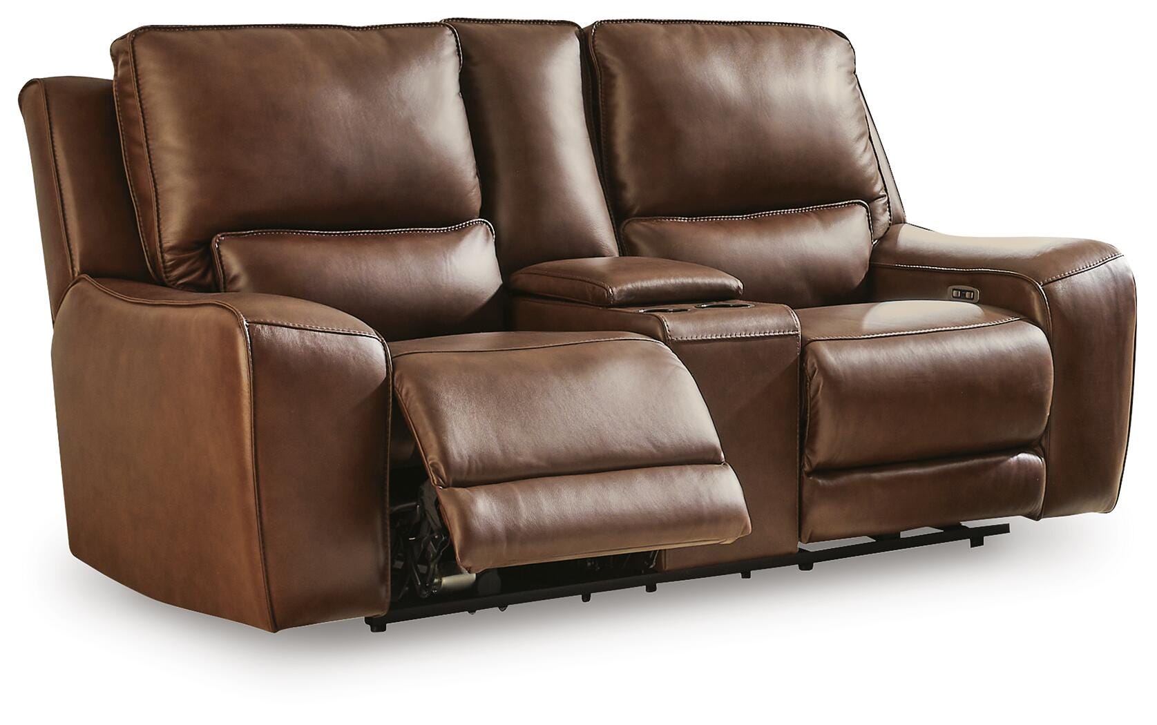 Silverbrooke Power Reclining Loveseat with Console - image 2