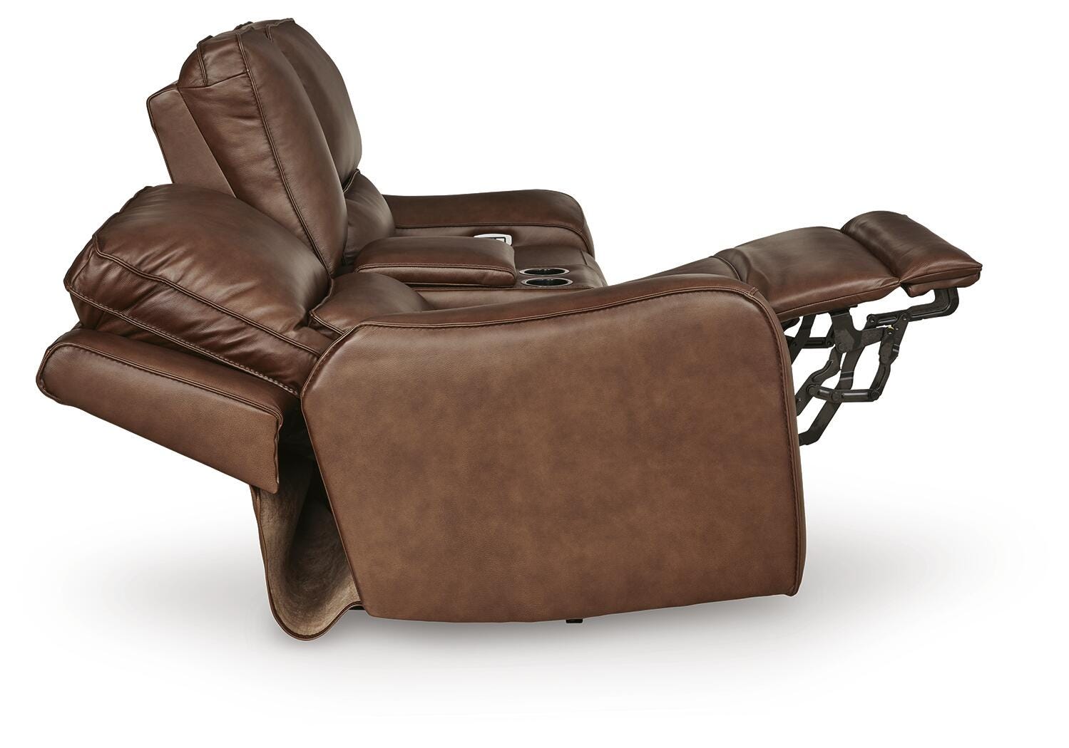 Silverbrooke Power Reclining Loveseat with Console - image 4