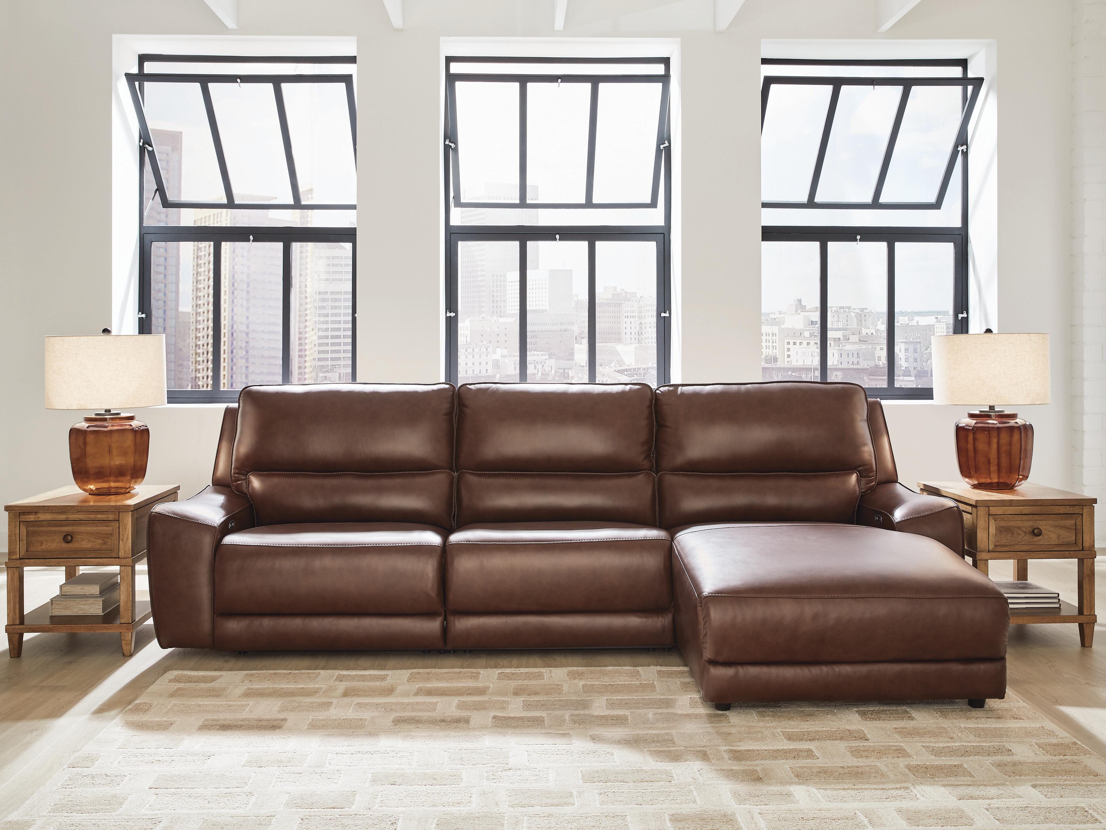 Silverbrooke 3-Piece Reclining Sofa Chaise - image 1