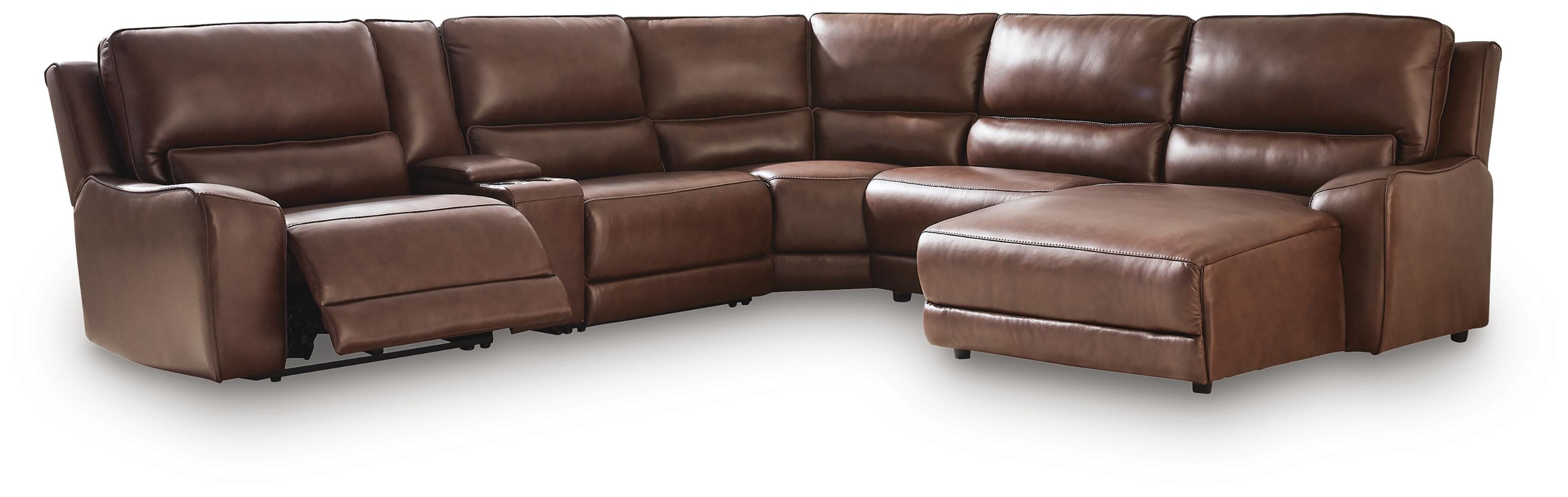 Silverbrooke 6-Piece Power Reclining Sectional with Chaise - image 2
