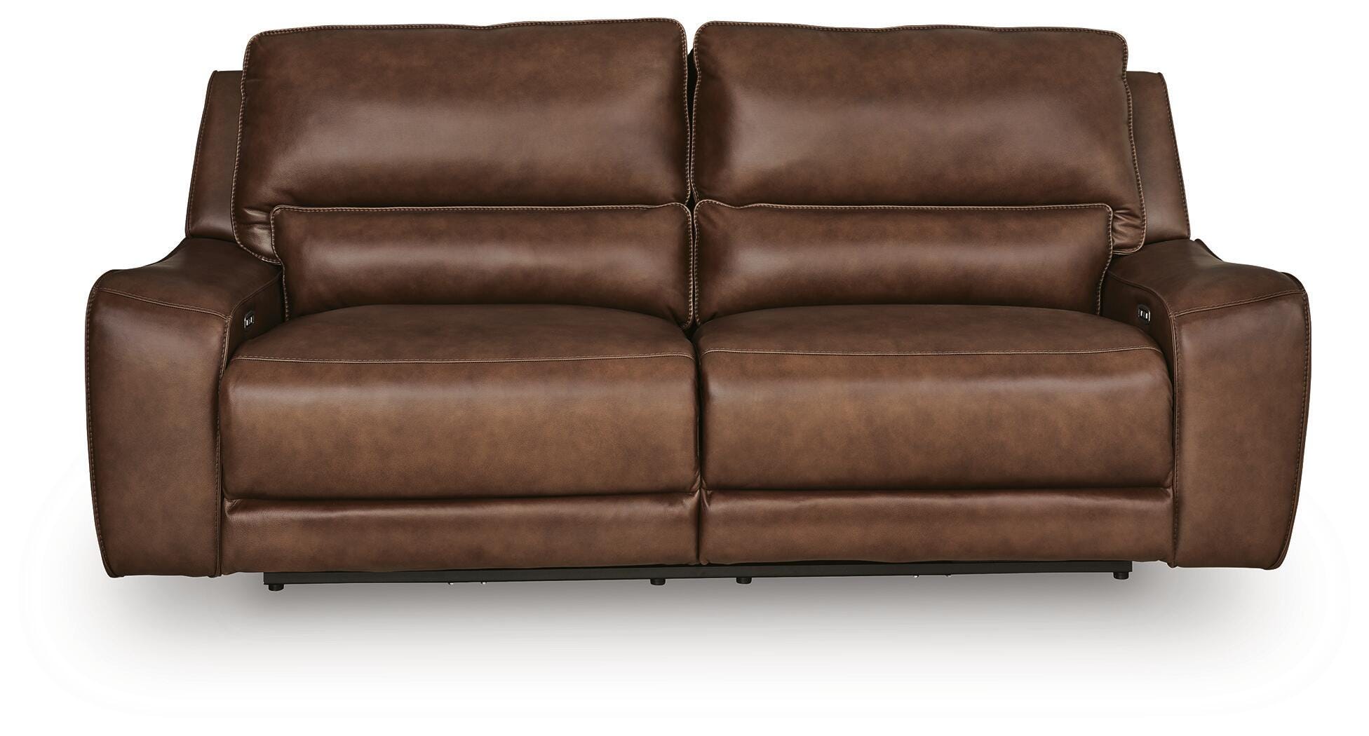 Ashley Silverbrooke 2-piece Reclining Loveseat In Brown