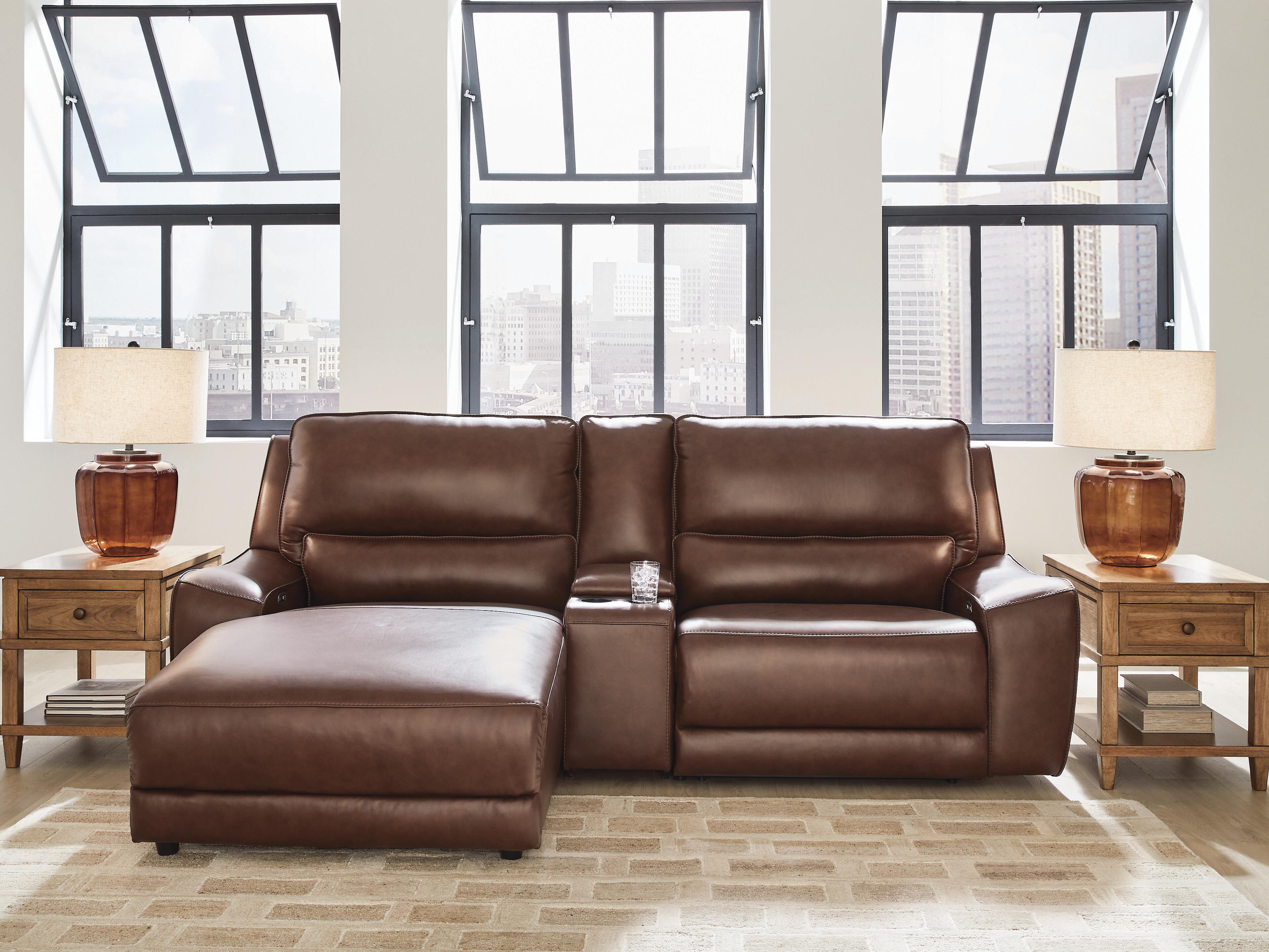 Silverbrooke 3-Piece Power Reclining Sectional with Chaise - image 1