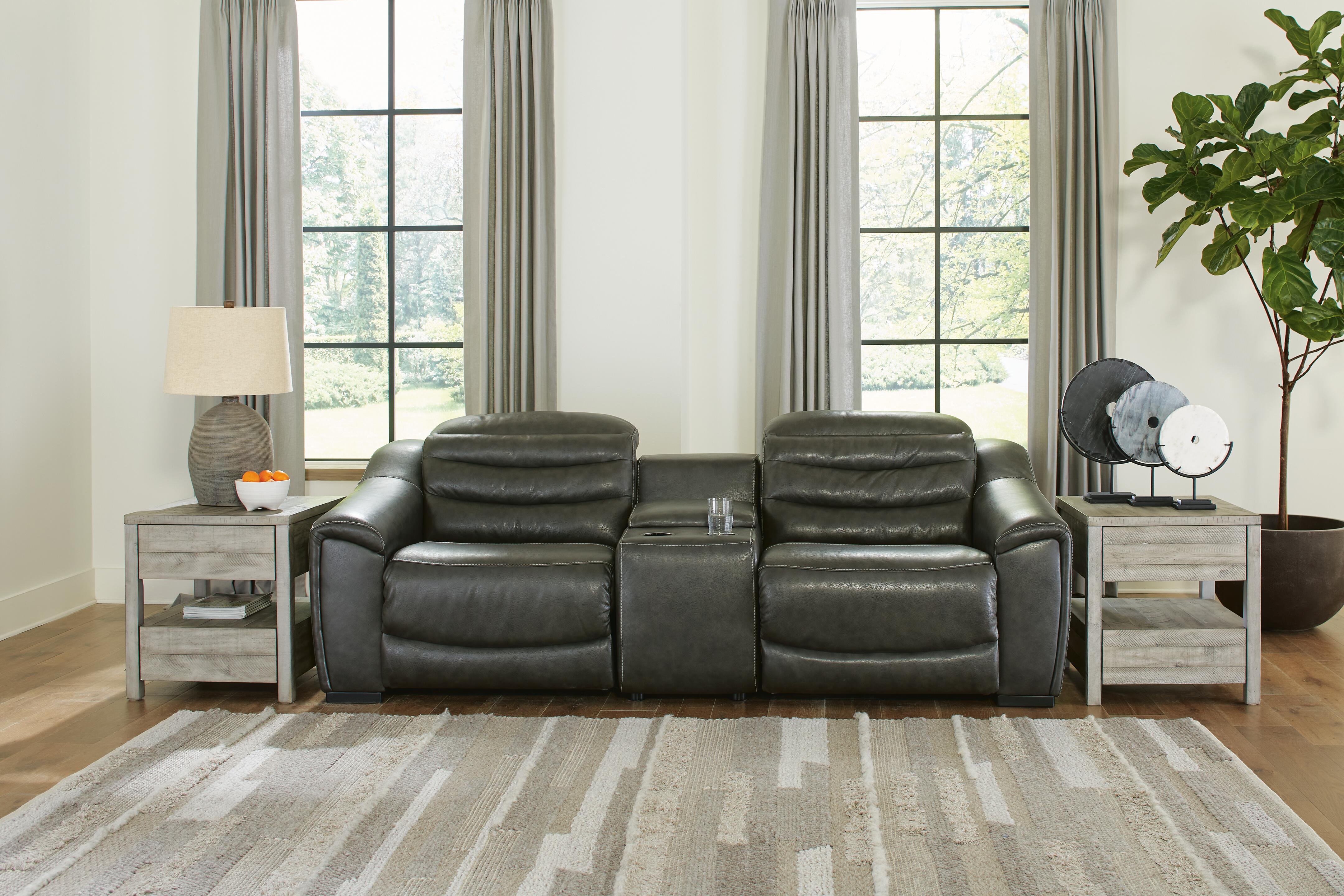 Center Line 3-Piece Power Reclining Loveseat with Console - image 2