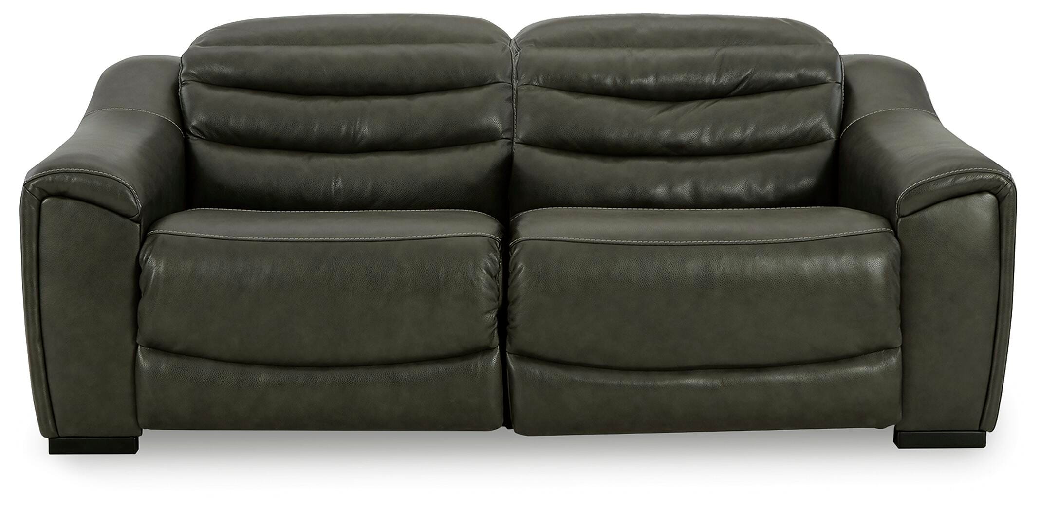 Center Line 2-Piece Power Reclining Sectional Loveseat - image 1