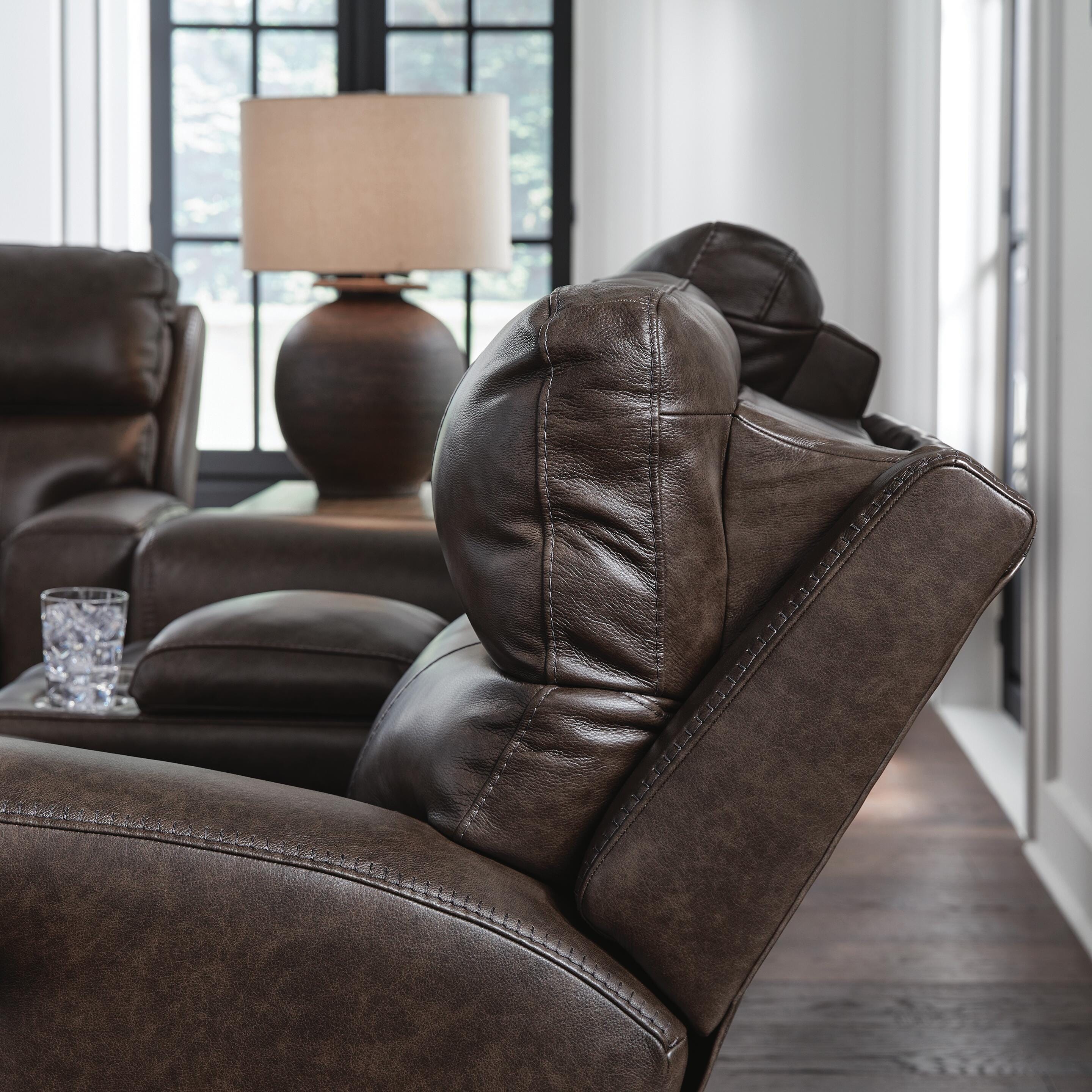 Beadel Power Reclining Loveseat with Console - image 6