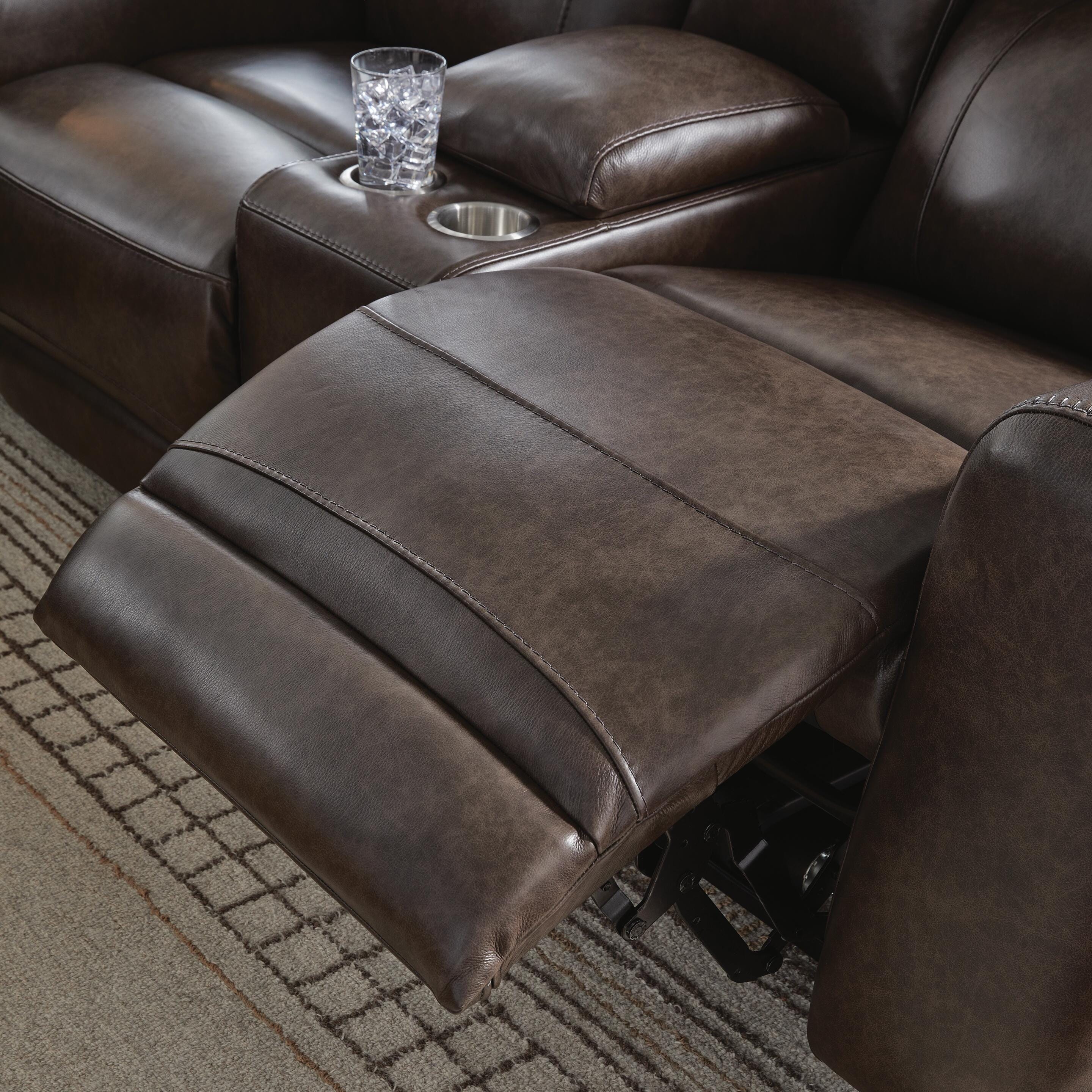 Beadel Power Reclining Loveseat with Console - image 7