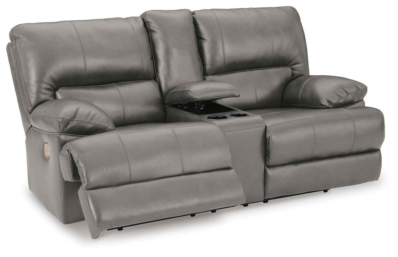 Mountainous Power Reclining Loveseat with Console - image 3