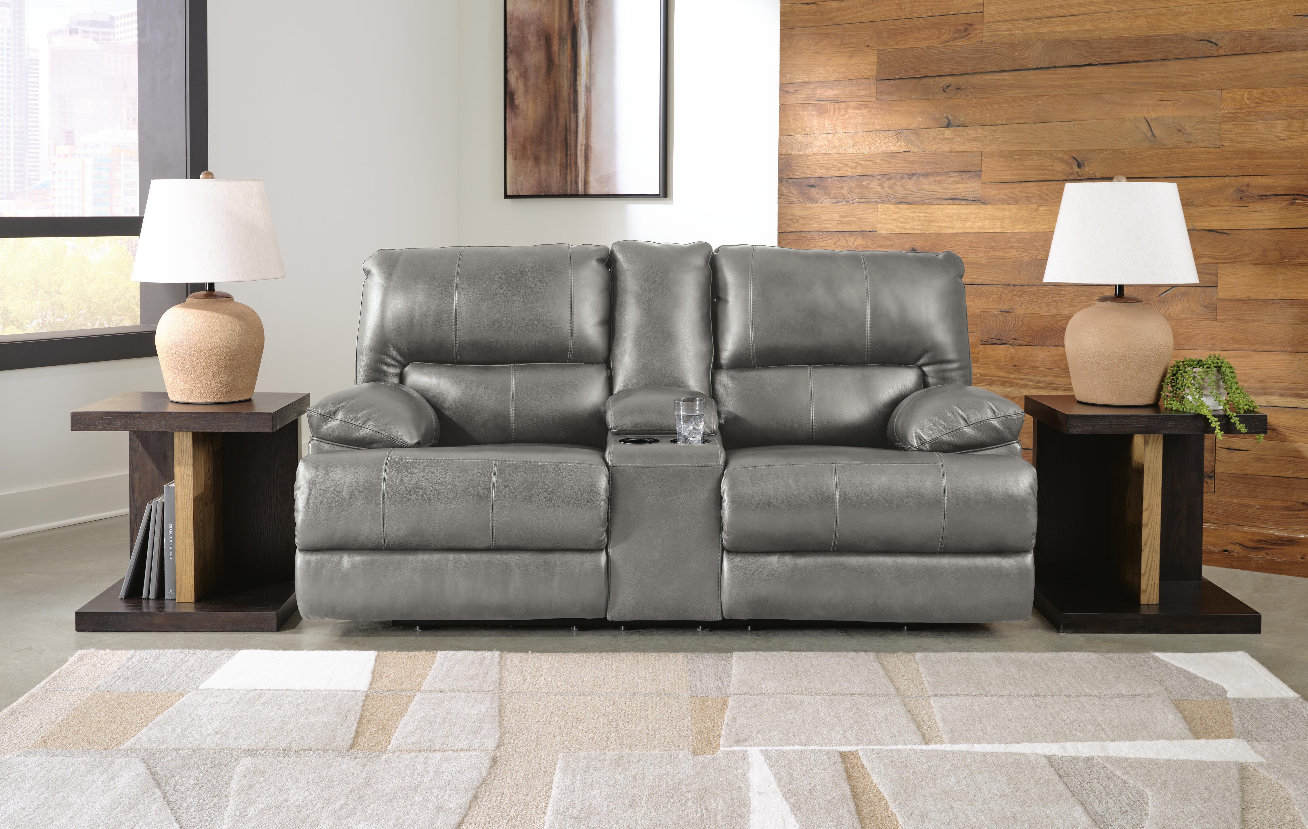 Mountainous Power Reclining Loveseat with Console - image 1