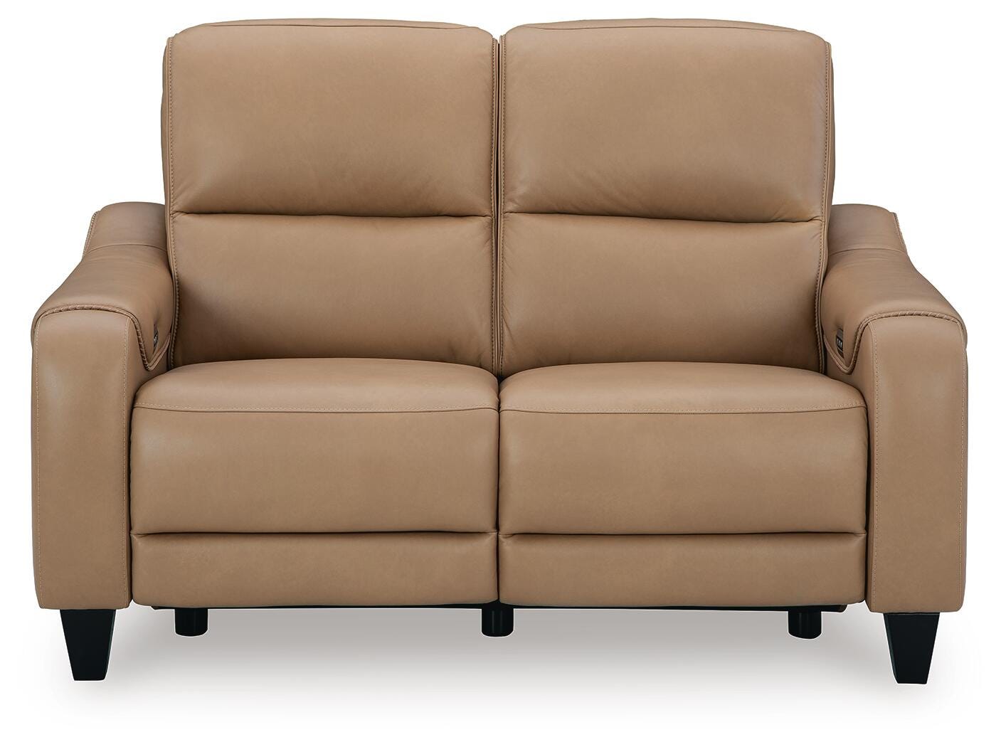 Mosswell Power Reclining Loveseat, Toffee, large