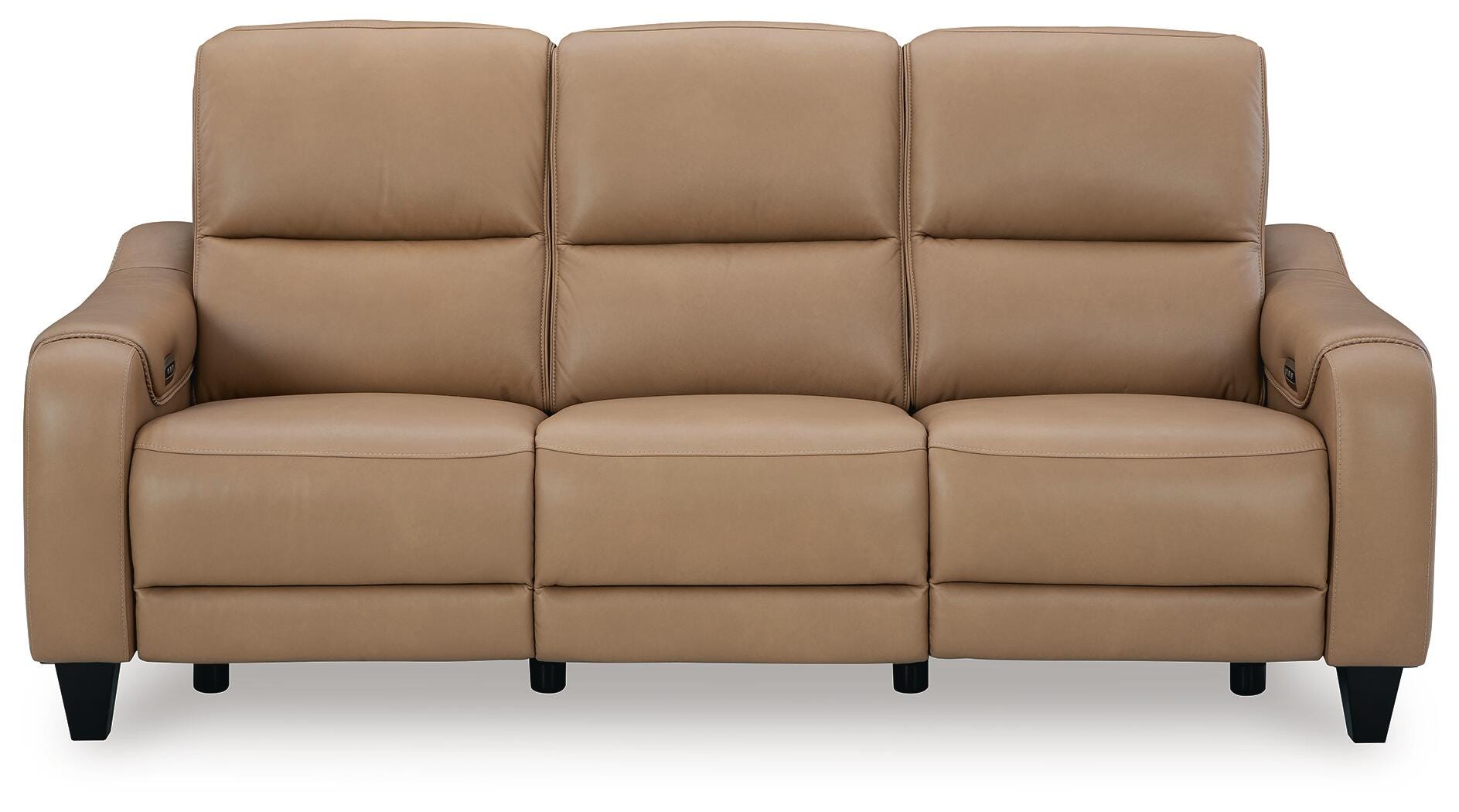 Mosswell Power Reclining Sofa, Toffee, large