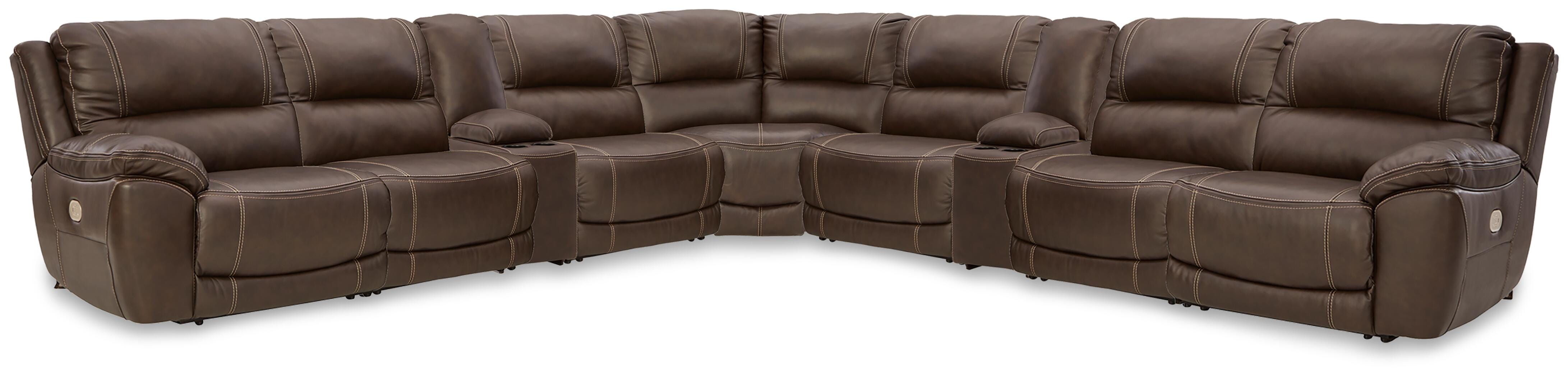 Dunleith 9-Piece Power Reclining Sectional - image 1