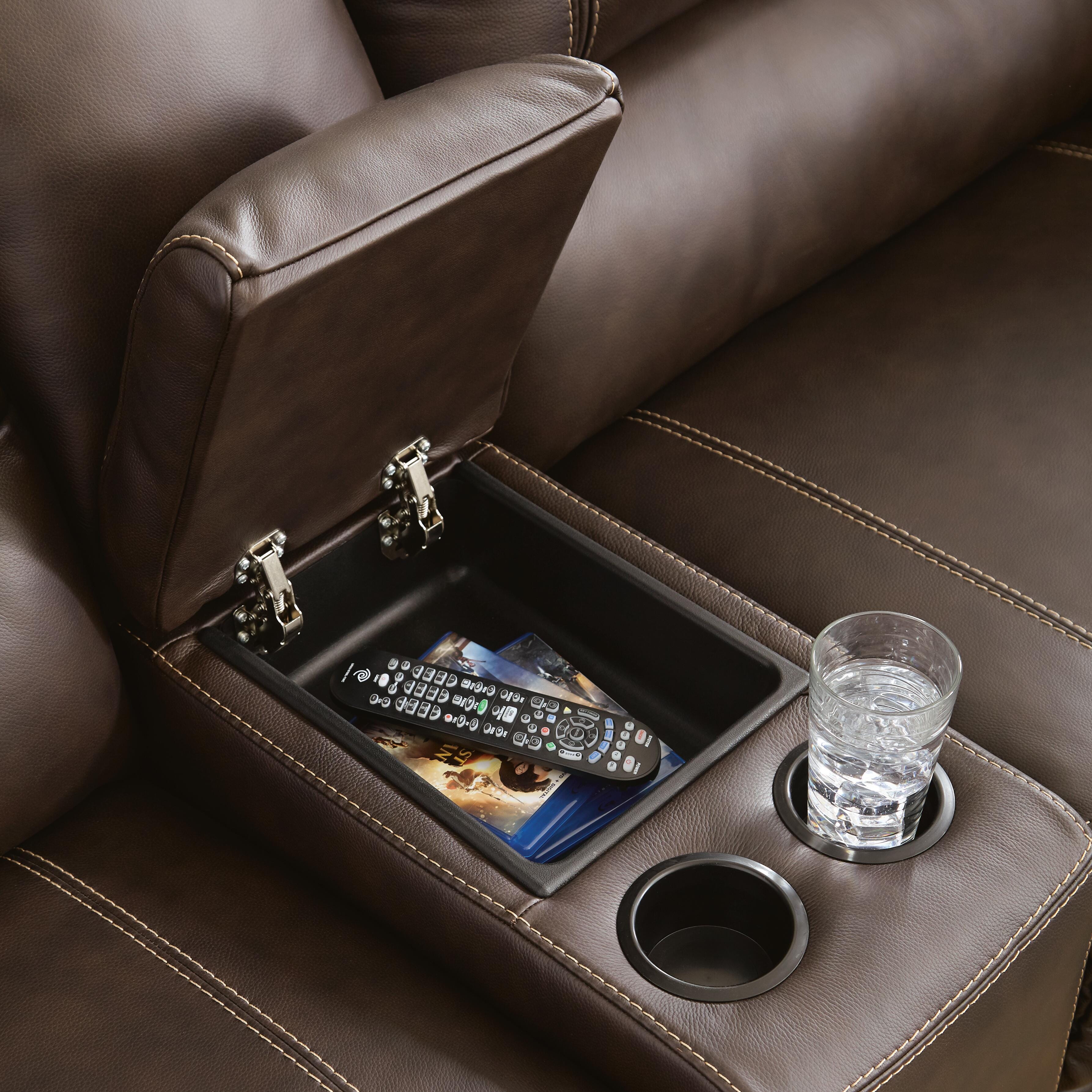 Dunleith 3-Piece Power Reclining Loveseat with Console - image 4