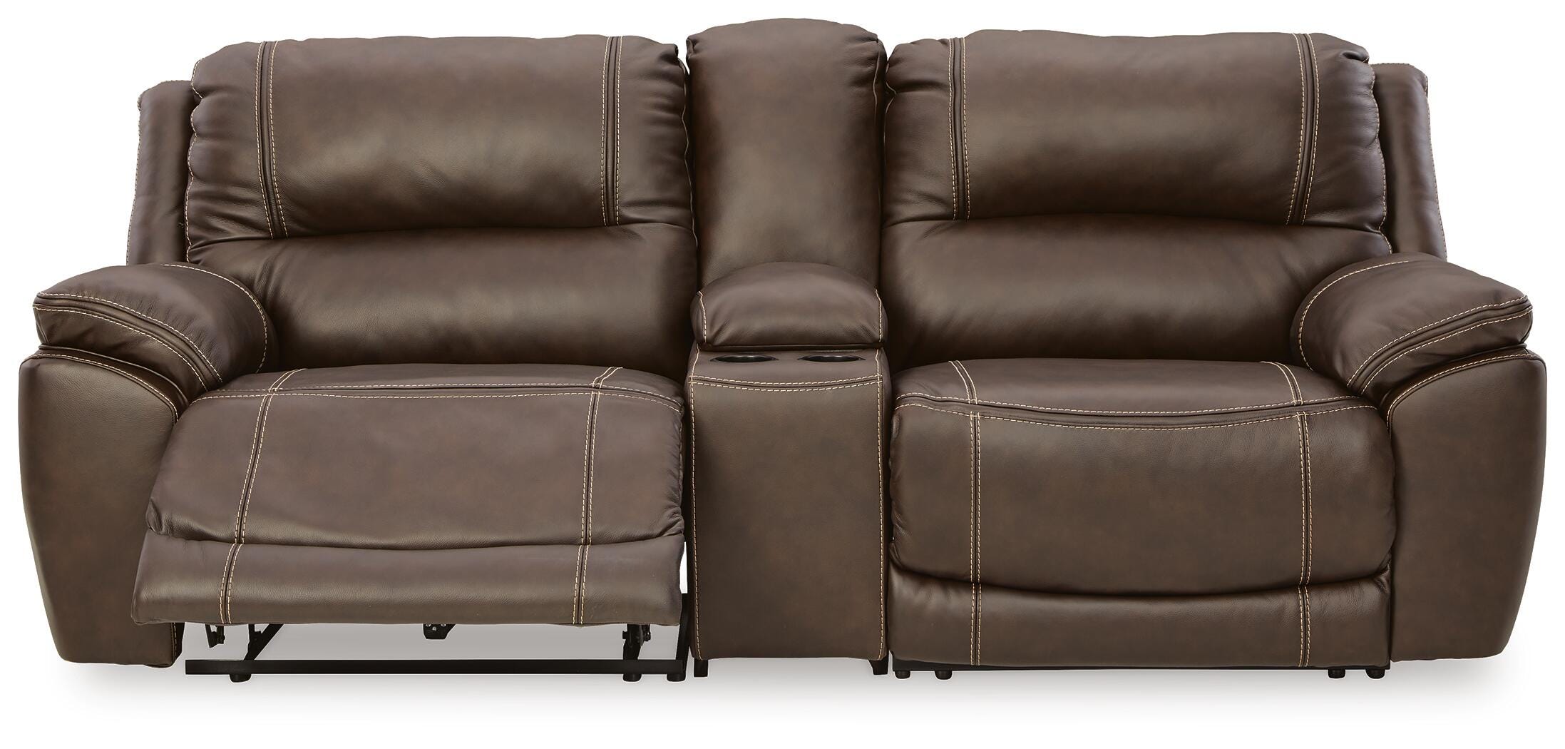 Dunleith 3-Piece Power Reclining Loveseat with Console - image 7