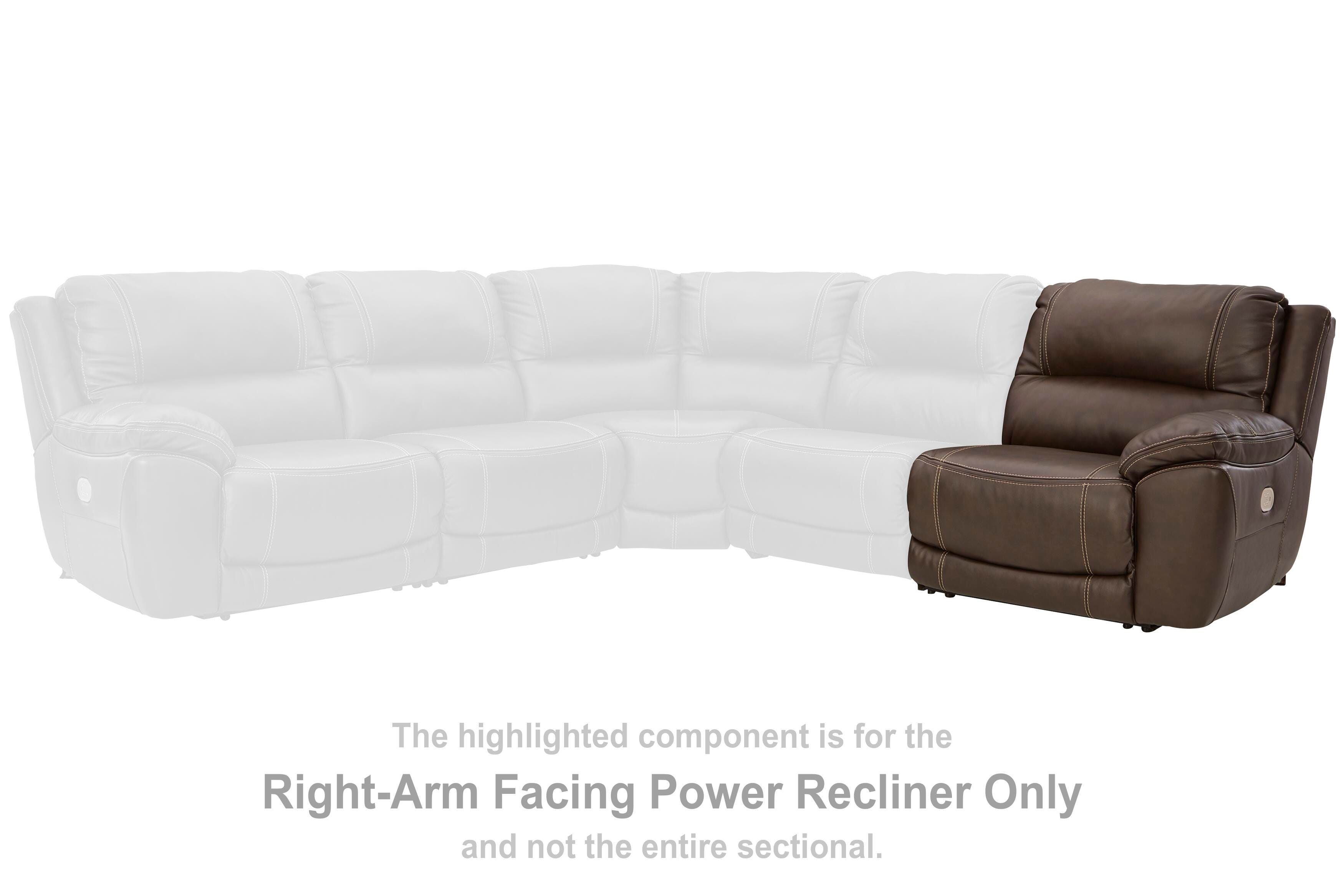 Dunleith Reclinable Eléctrico con Brazo Derecho - image 2