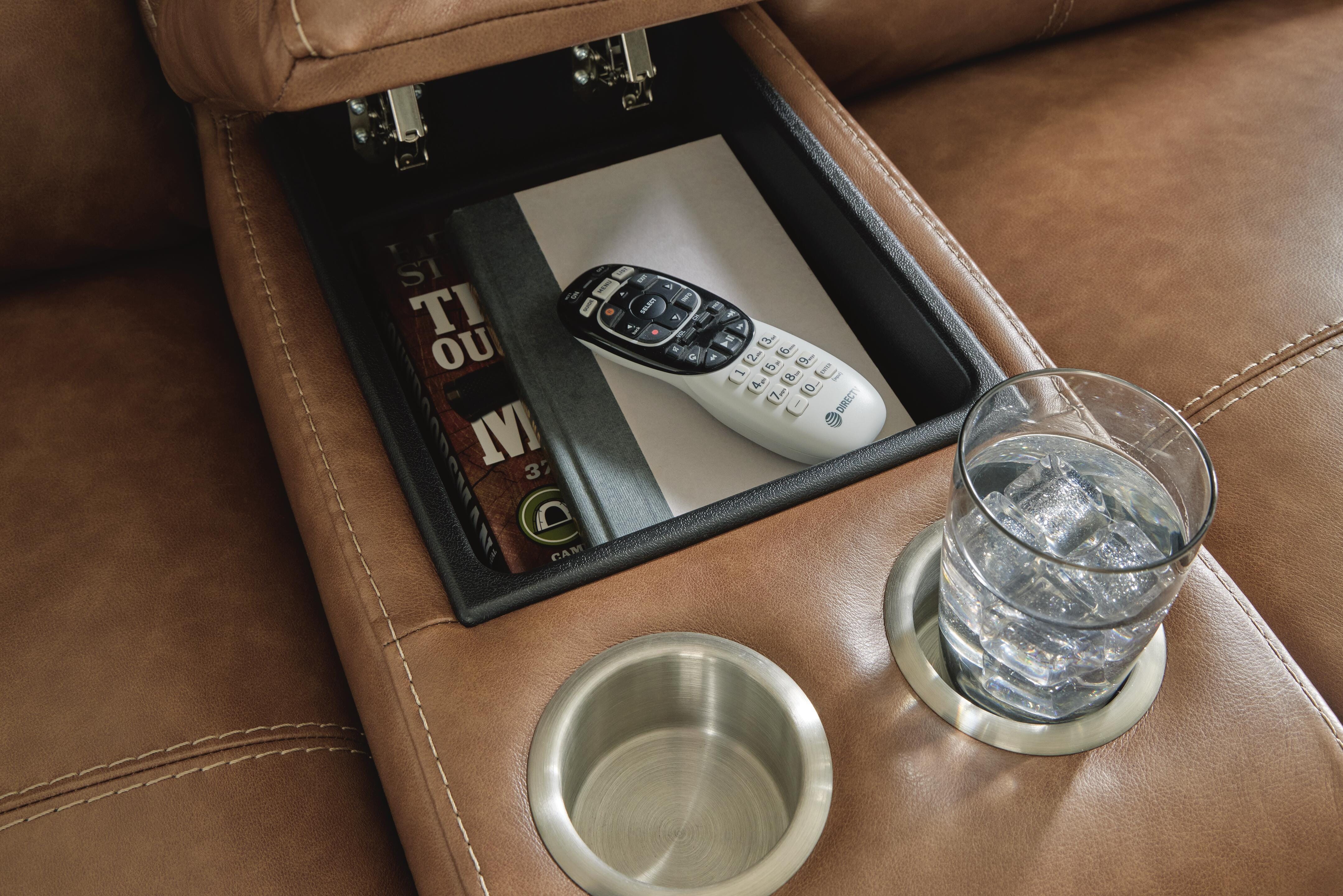 Trasimeno Power Reclining Loveseat with Console - image 8