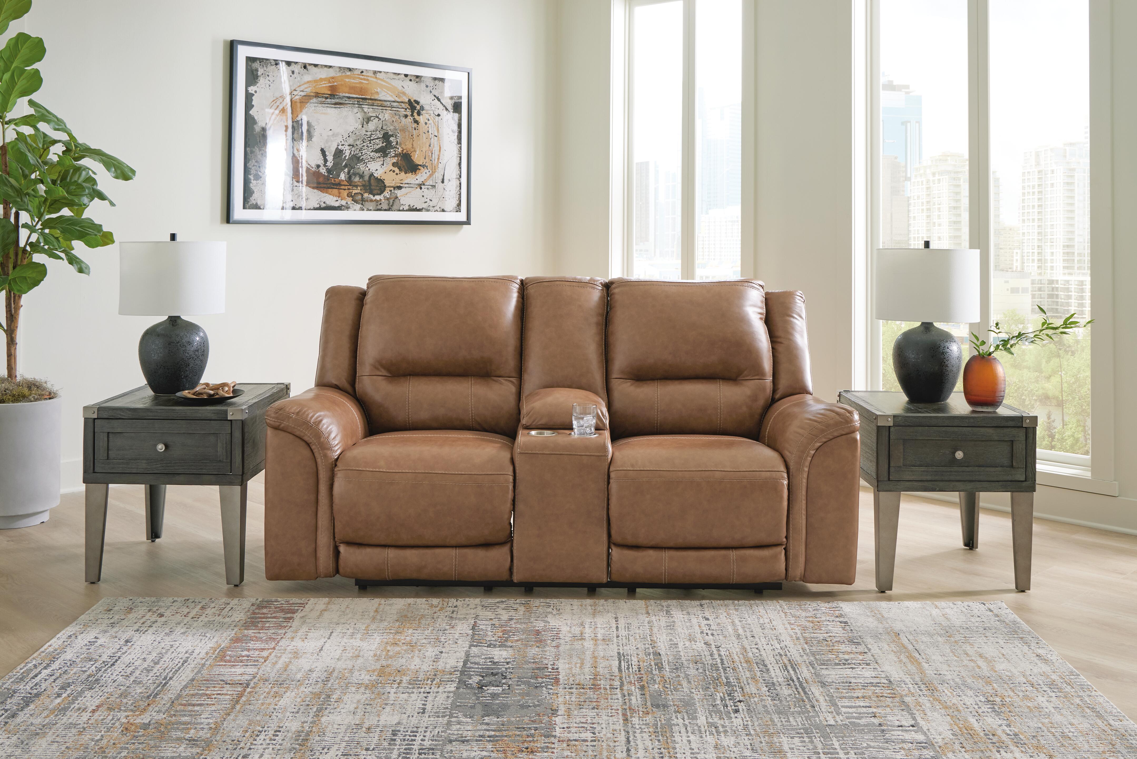 Trasimeno Power Reclining Loveseat with Console - image 2